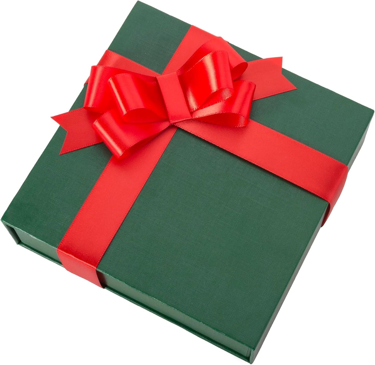 1 Inch Red Ribbon, 50 Yards Craft Polyester Satin Ribbon Perfect for Gift Wrapping, Handmade Roses, Wedding Party Decorations and DIY Crafts