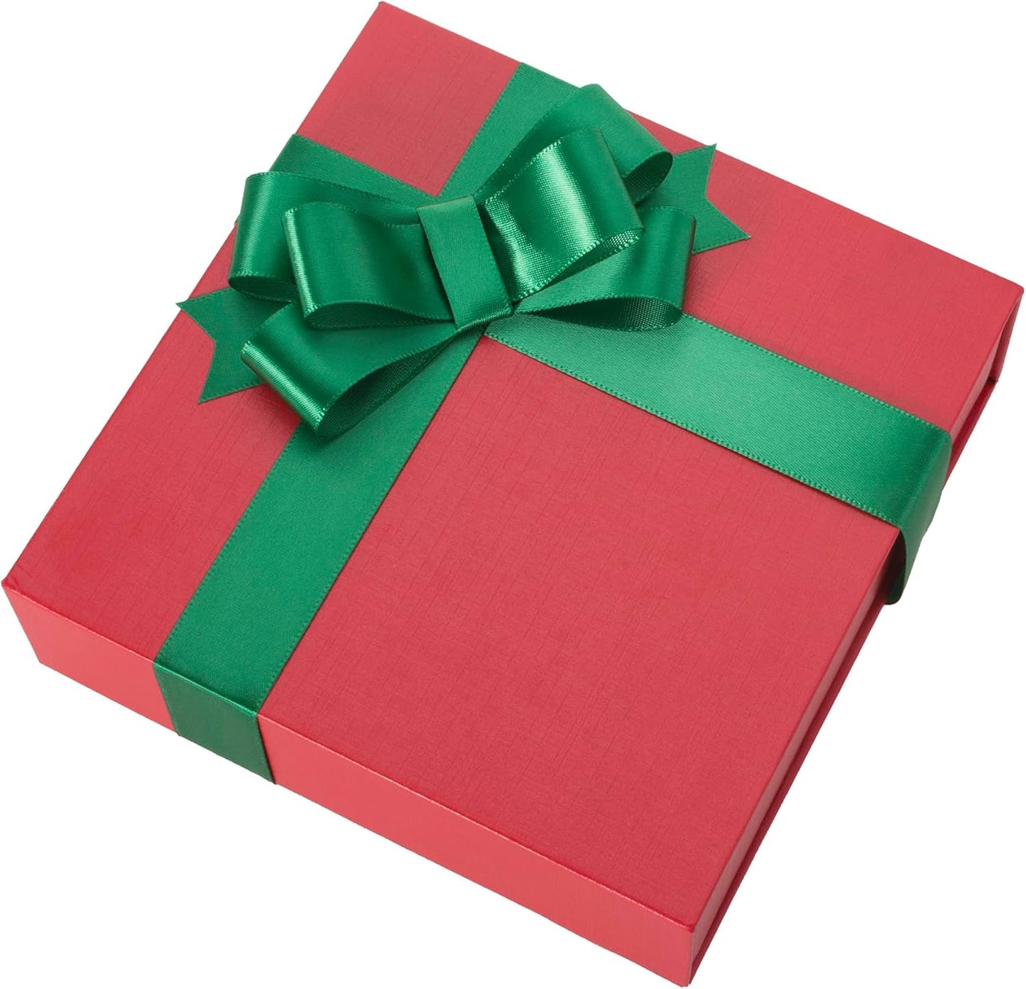 1 Inch Dark Green Ribbon, 50 Yards Craft Polyester Satin Ribbon Perfect for Gift Wrapping, Handmade Roses, Wedding Party Decorations and DIY Crafts