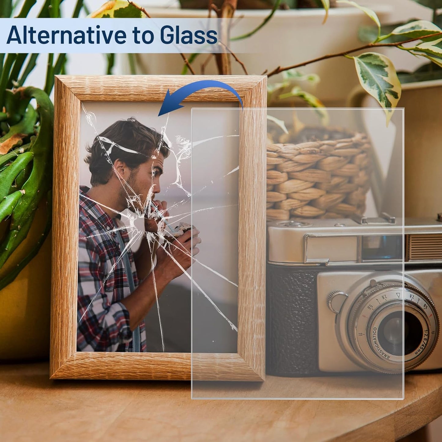 10 Pack 12โx12โ x0.04โ Clear PET/Plexiglass Sheet, INDSTONE Transparent Flexible Plastic Sheet 12x12, Clear Plastic Sheet for Crafts, Picture Frames, Painting, Sign Blank