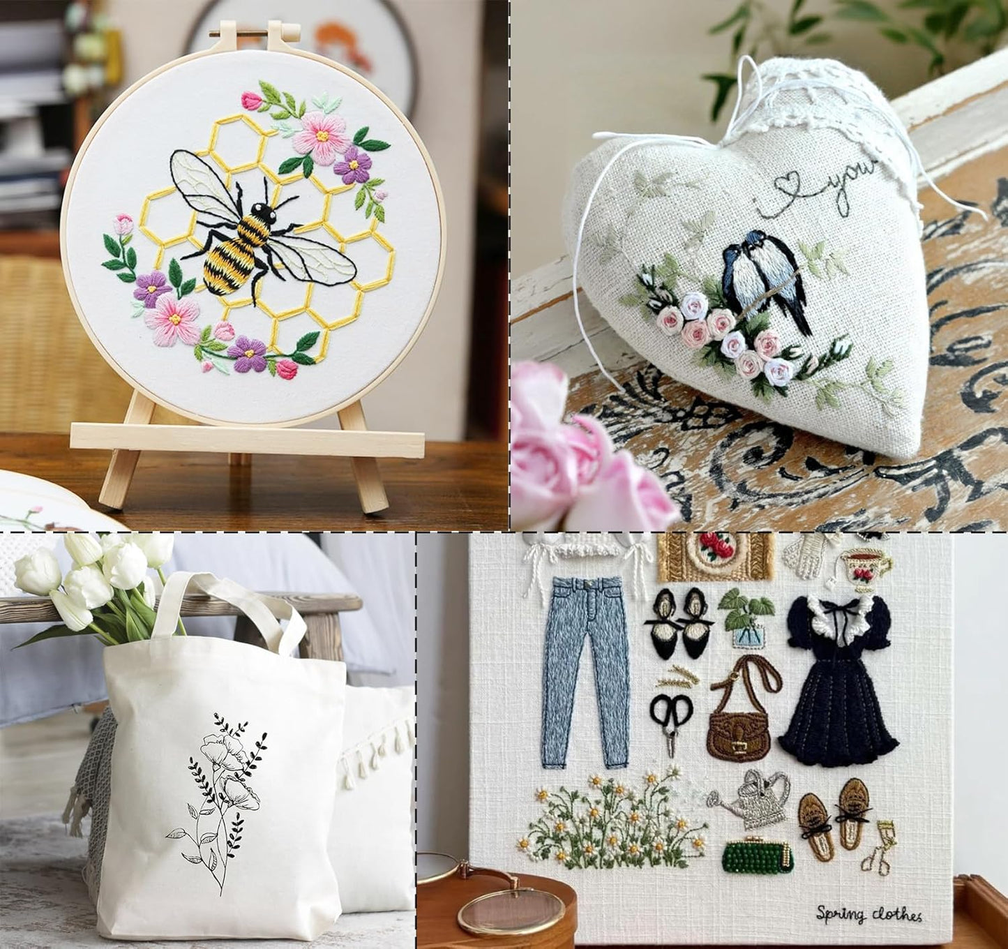 ilauke Sewing Thread, 12 Spools 1000 Yards Each Black Polyester All Purpose Thread, Sewing Machine Supplies fo Beginners/Hand Sewing/Hand Stitching, Quilting