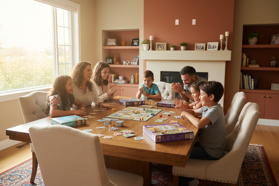 5 Reasons Family Games Are the Best Alternative to Screen Time in 2025