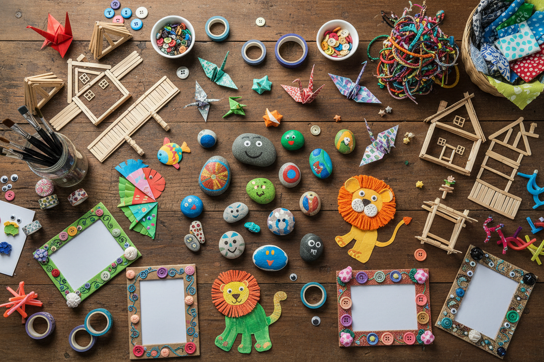 Easy Crafts for Kids Fun and simple craft projects for kids of all ages.