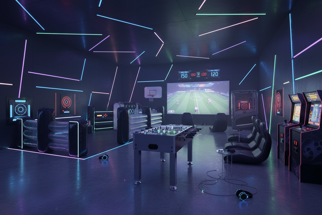 Create the Ultimate Home Laser Tag & Sports Game Room in 2025