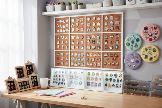 Smart Storage Solutions for Your Growing Enamel Pin Collection