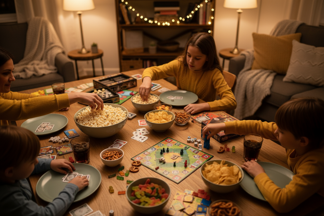 How to Host the Ultimate Family Game Night: Tips, Snacks & Setup Ideas