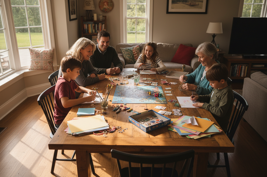 Why Every Home Needs a Fun Table: A Space for Games, Creativity, and Family Time