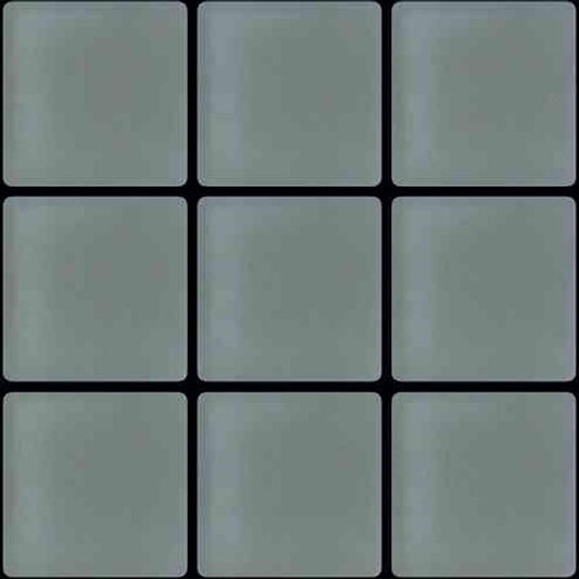 1"x1" Chic Gray Matte Finished Glass Mosaic Tile (Sample Swatch- 5"x4")