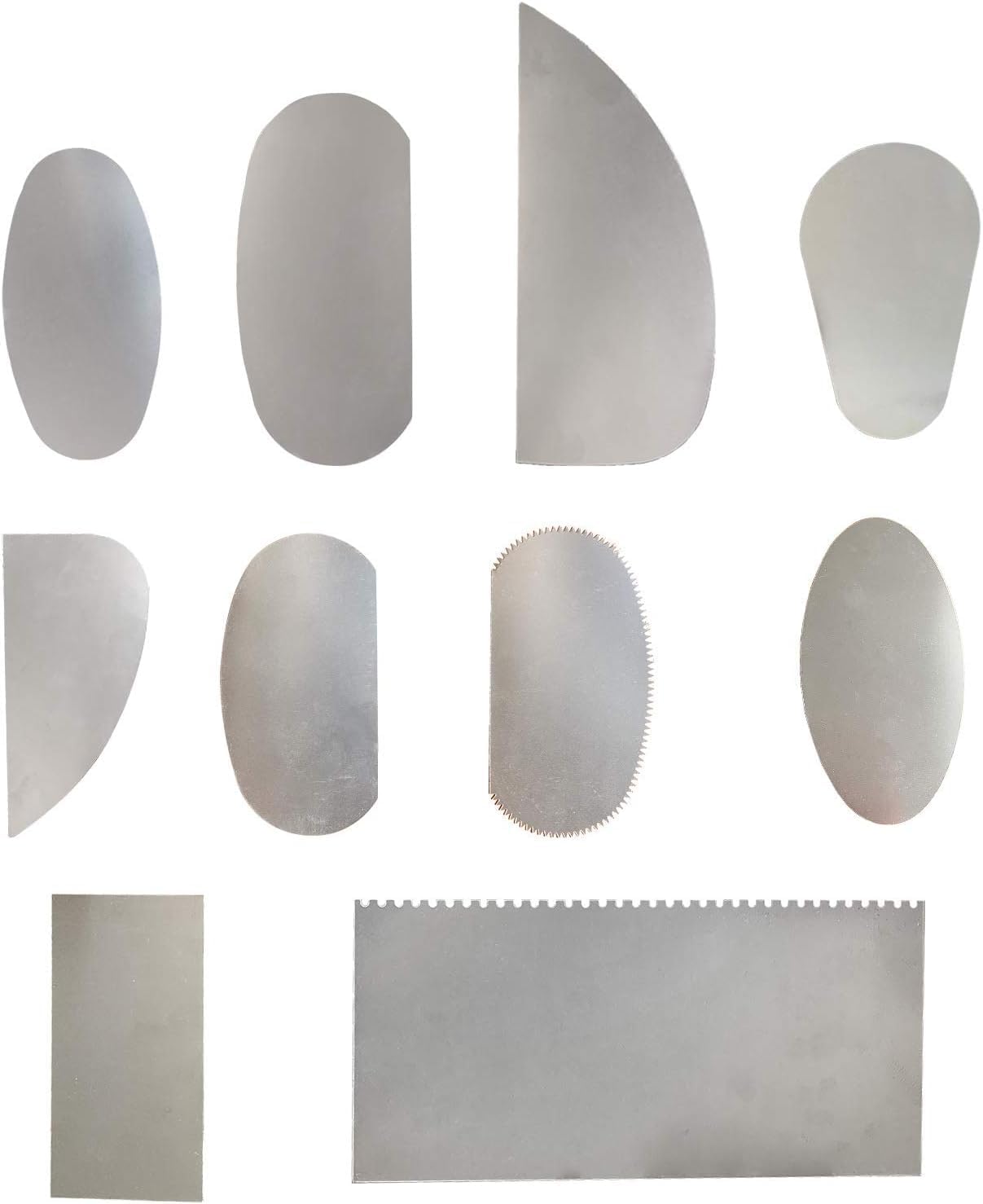 10pcs Steel Cutter Ceramic Tools, Sculpture Pottery Modeling Cutter Scraper for Polymer Clay Crafts