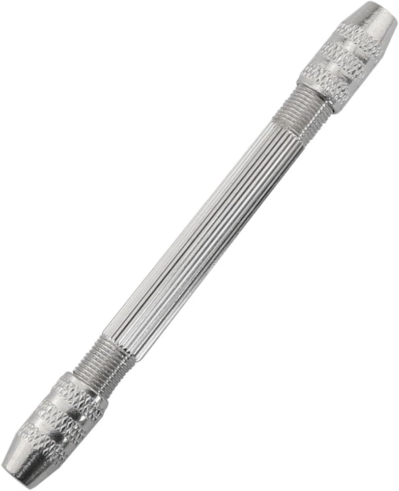 3PCS 0.3-3.2mm Double Ended Pin Vise DIY Hand Drill Pin Vise Drill Jewelry Making Tools Resin Drill Wire Twisting Tools for DIY Hairpin Keychain Bracelets Necklace