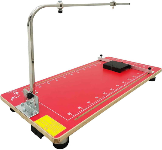 110V Hot Wire Foam Cutter with Scale, 30.7" ×15 ", 36W Professional Heat Cutting Machine for Foam, Sponge, EPE, Ribbon, KT Board, Adjustable Angle and Temperature