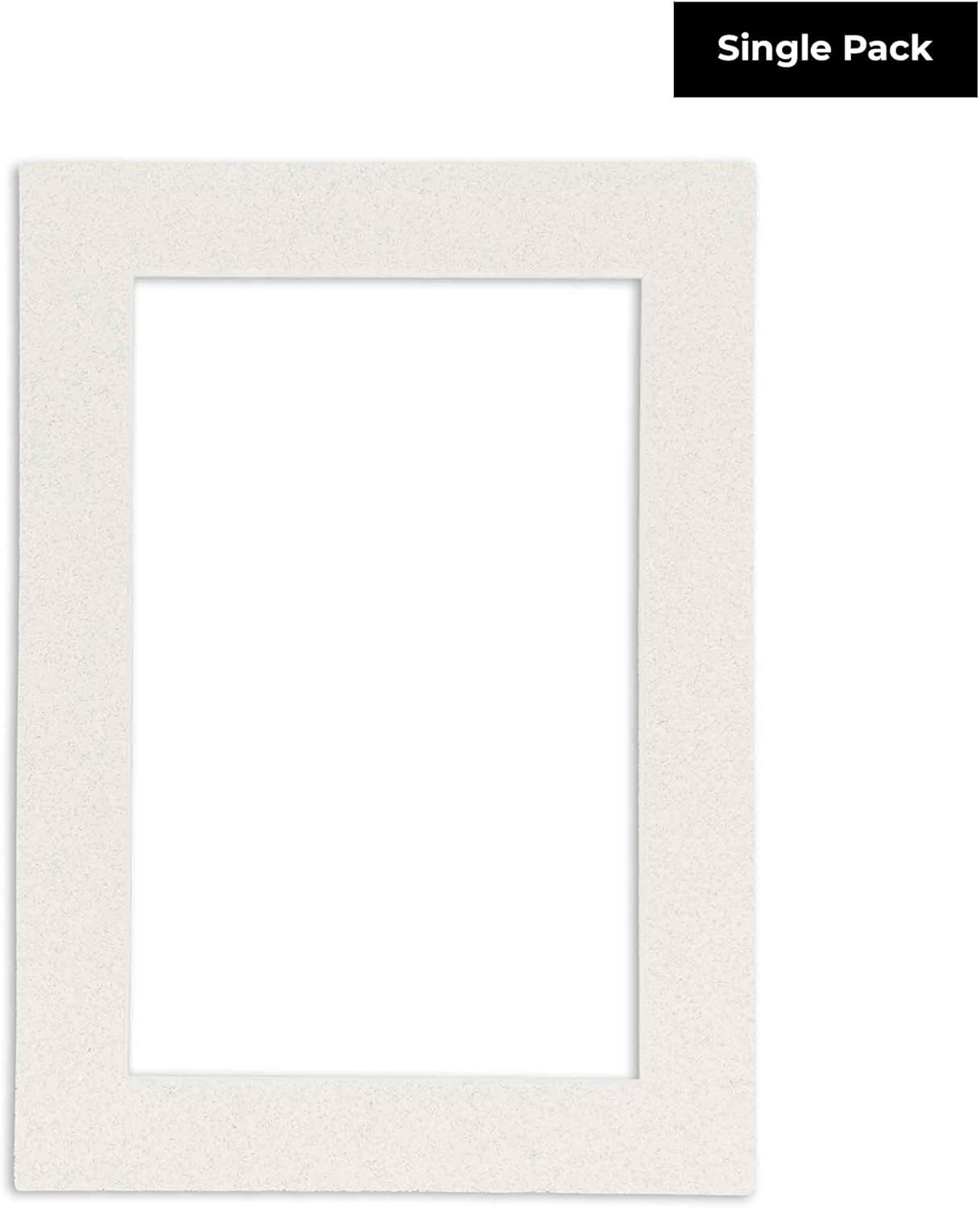 11x14 Mat Bevel Cut for 8.5x11 Photos - Acid Free Oyster Shell White Precut Matboard With Backing Board and Crystal Clear, Self Seal Mat Bag - For Pictures, Framing - 4-ply Thickness