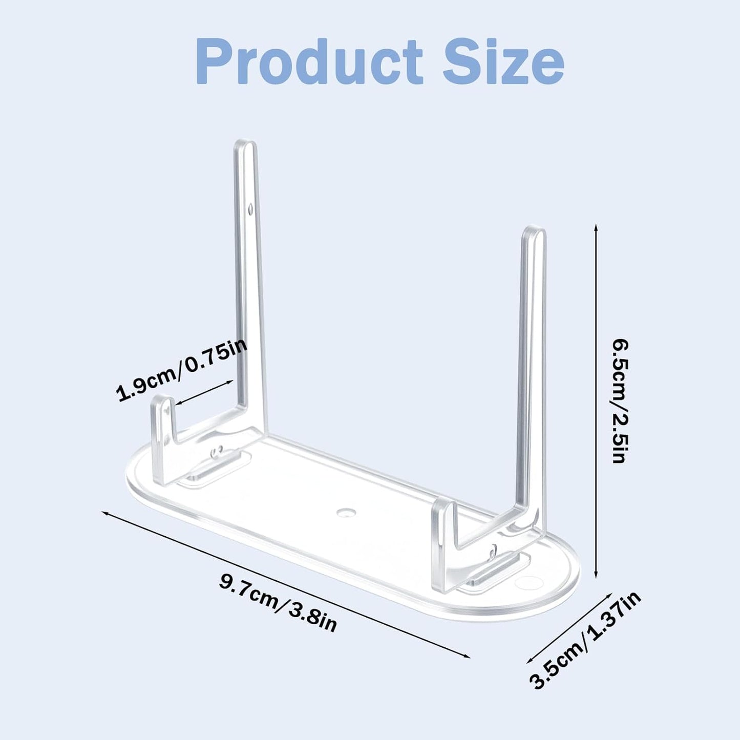 10 Pcs Card Display Stand, Acrylic Clear Card Trading Stand, Cards Display for Challenge Coin Graded Card Sports Card Trading Card PSA Card Baseball Card