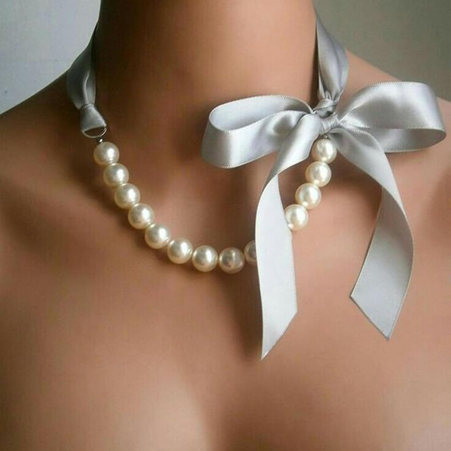 1/8 Inch X 100 Yards Silver Satin Thin Ribbon Solid Color Double Faced Ribbons Perfect for Crafts Wedding Decor Bow Making Arts Sewing and More