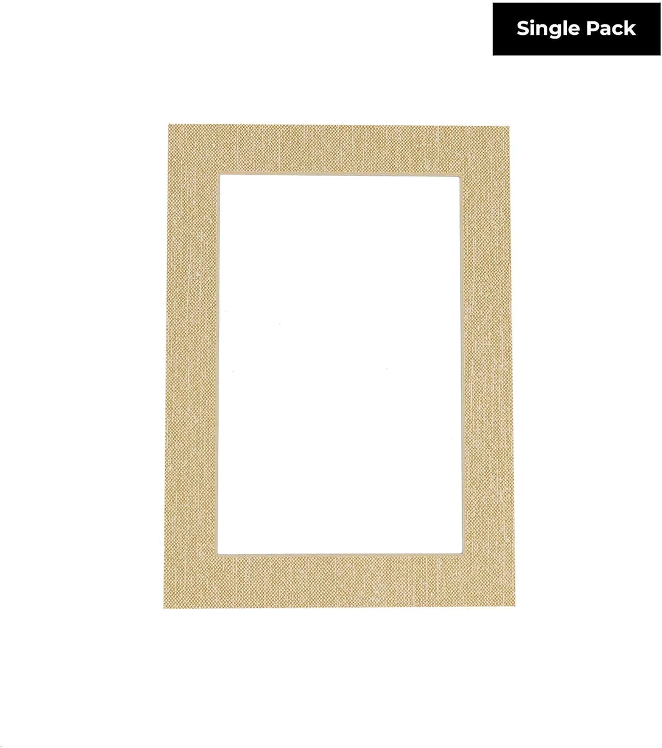 11x14 Mat Bevel Cut for 8.5x11 Photos - Acid Free Fresh Linen Canvas Precut Matboard - For Pictures, Photos, Framing - 4-ply Thickness
