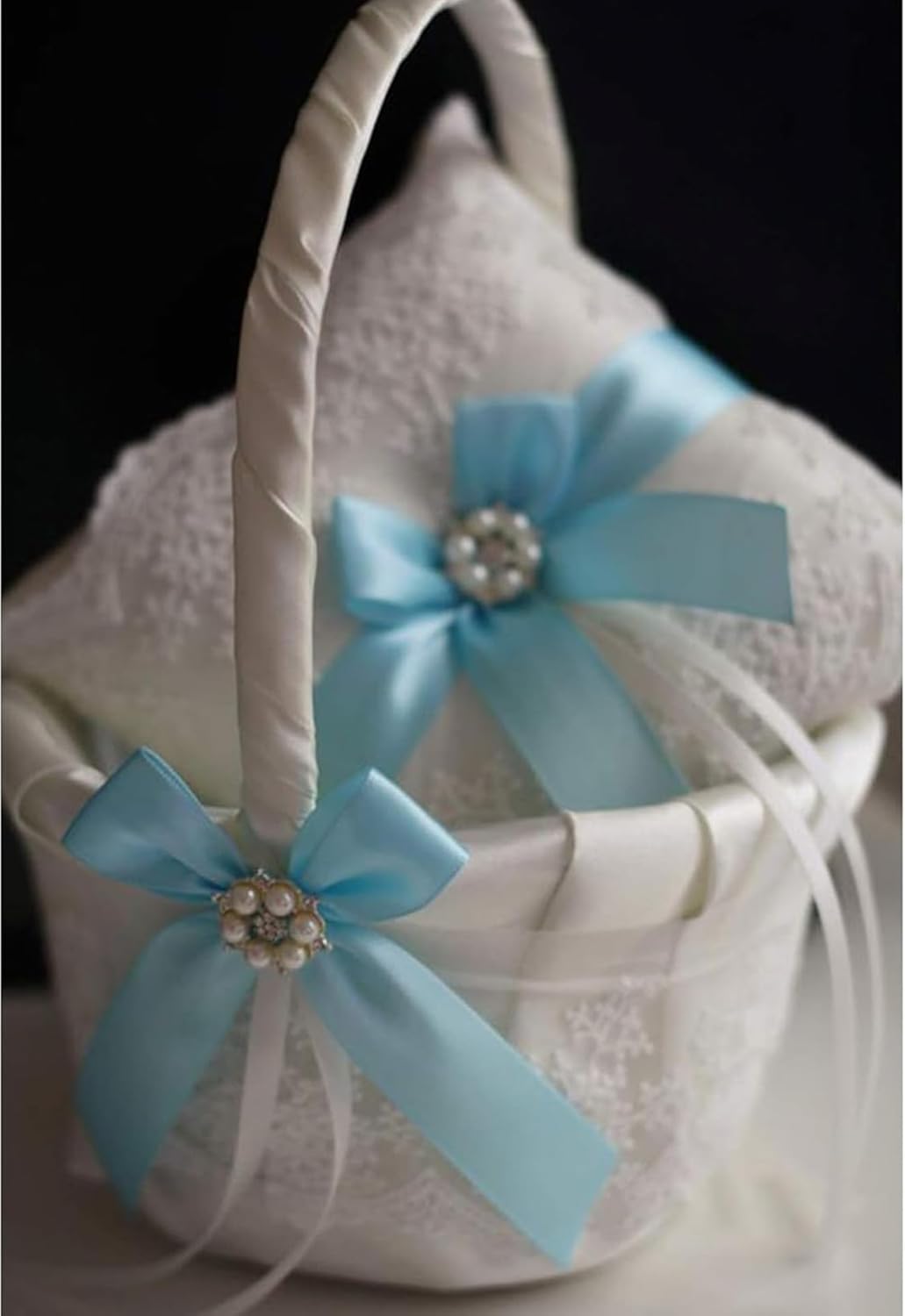 1" x 100 Yards Sky Blue Polyester Satin Ribbon Single Faced Bulk Fabric Ribbons for Gift Wrapping, Crafting, Bows Making, Flower Bouquet, Wedding, Home Decor