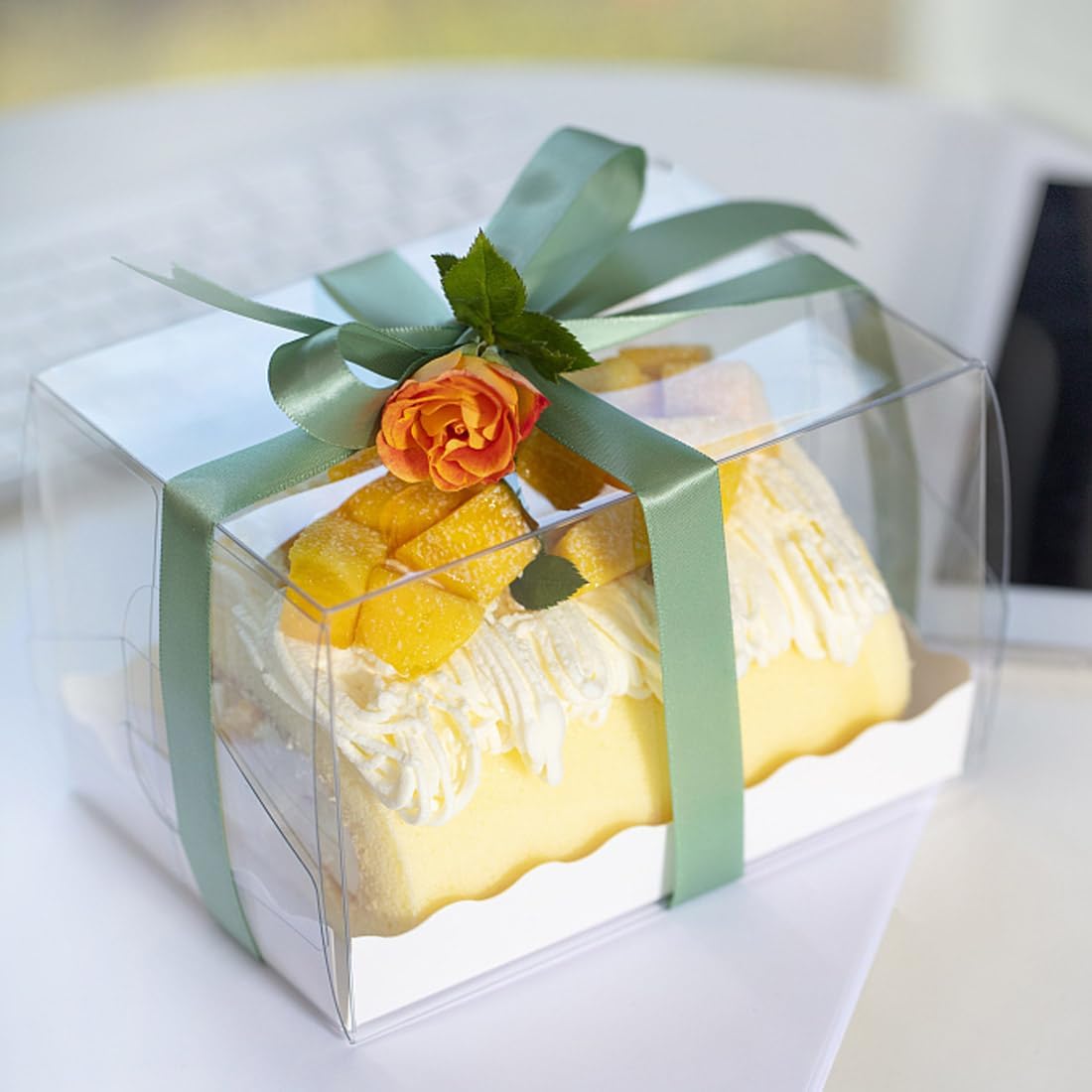 1" Width x 50 Yards Satin Fabric Ribbon, Ivory Ribbon Perfect for DIY Bows, Swags, Gift Wrapping, Craft, Flower Bouquet，Christmas and Party Decoration