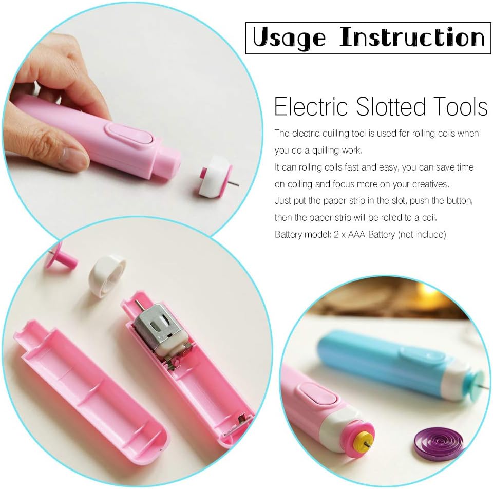 IMISNO Paper Quilling Kit - Quilling Tools and Supplies, Paper Strips