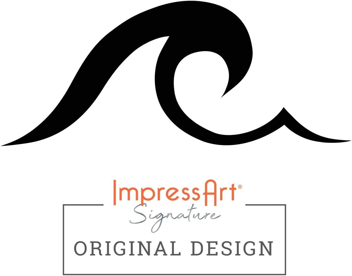 ImpressArt - Wave Steel Punch, Metal Stamping Tools for Custom Jewelry Making & Art Projects (6mm)