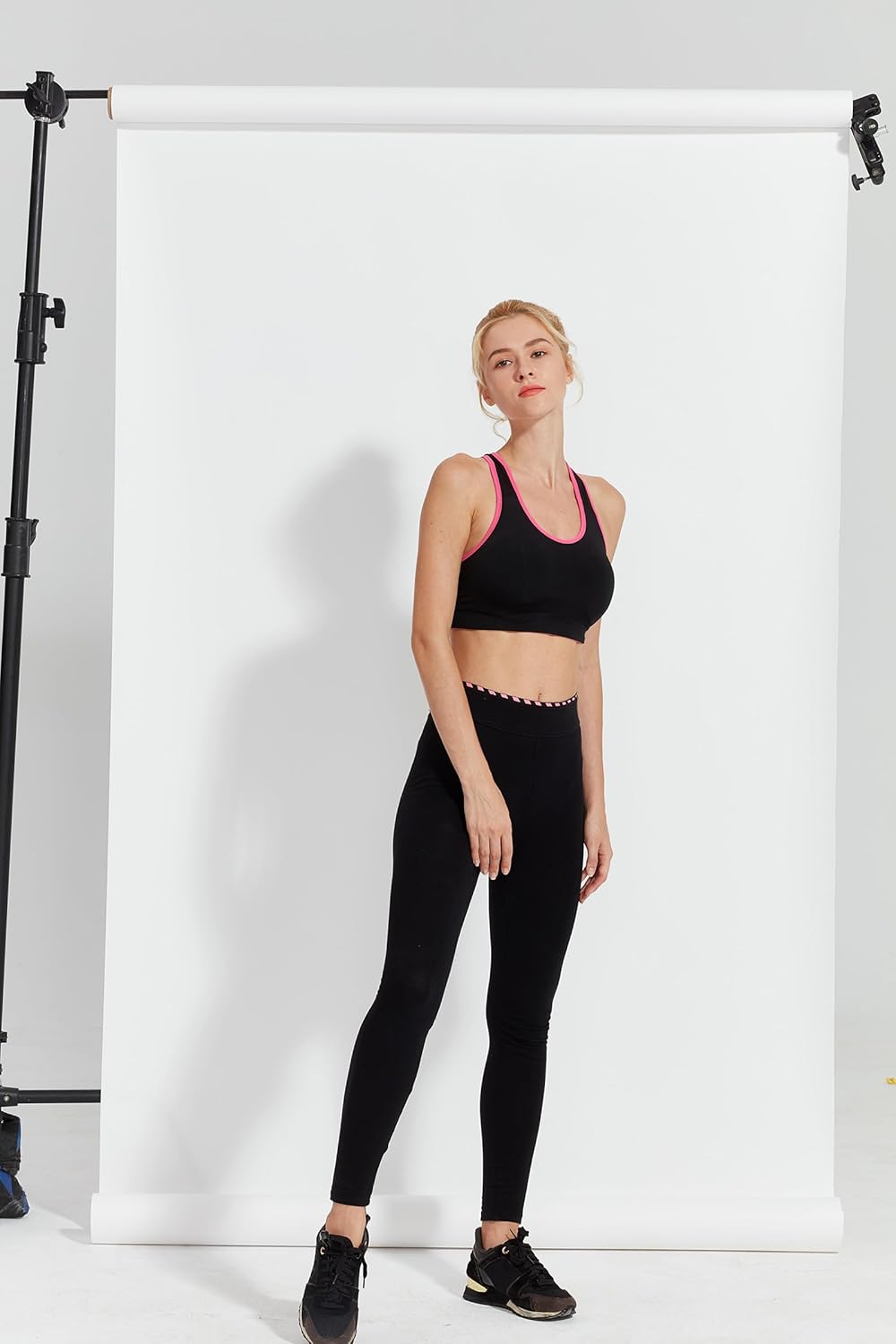 Huamei Seamless Photography Background Paper, Photo Backdrop Paper 53-Inches Wide x 16-Feet, #69 Eco Bright White (135569)