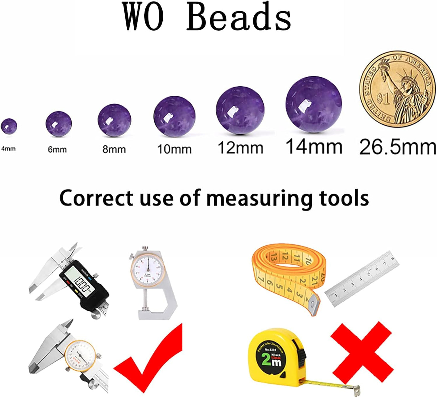 10mm 38pcs Natural Amethyst AAAAA Purple Crystal Quartz Beads Gemstones Round Stone Beads for Jewelry Making DIY Women's Bracelet Necklace Earrings