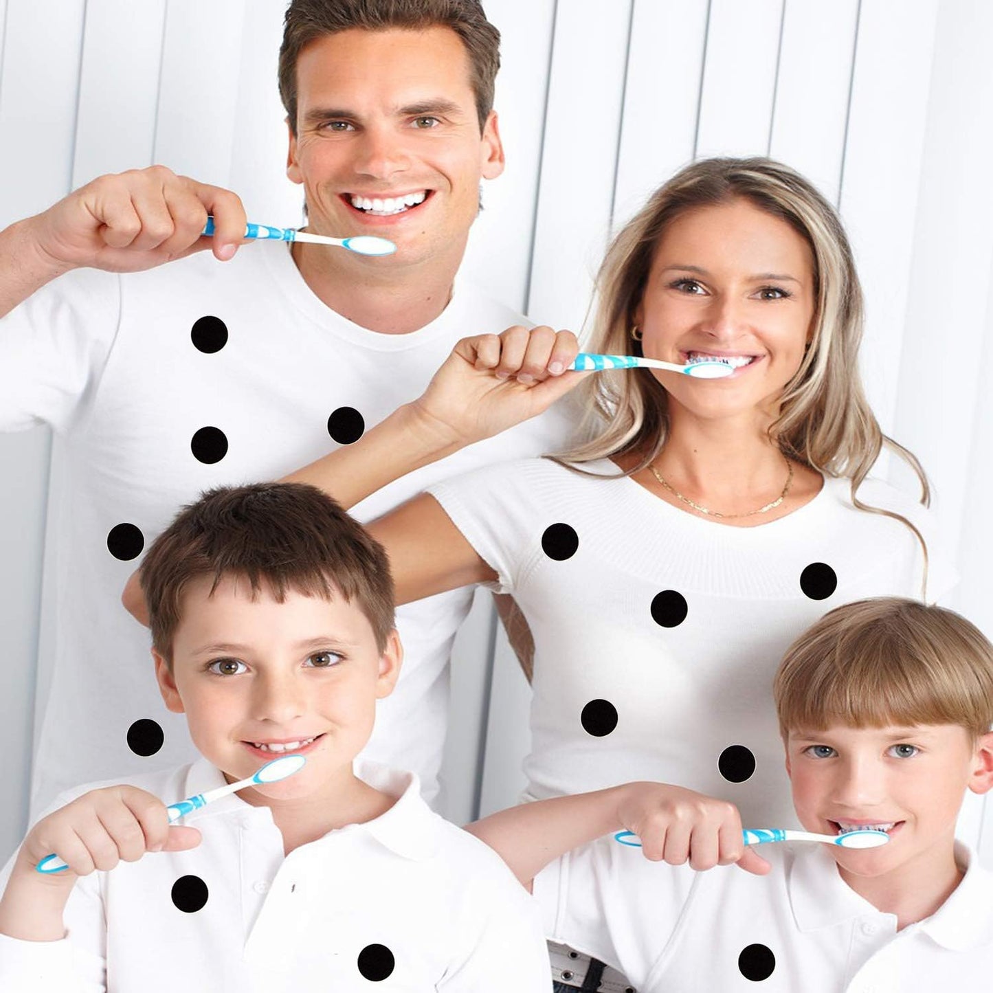 Iceyyyy 100+ Pieces Black Adhesive Felt Circles, Black Self-Adhesive Felt Sticker for Halloween DIY Projects, Professional Craft Finishing (1 Inch)