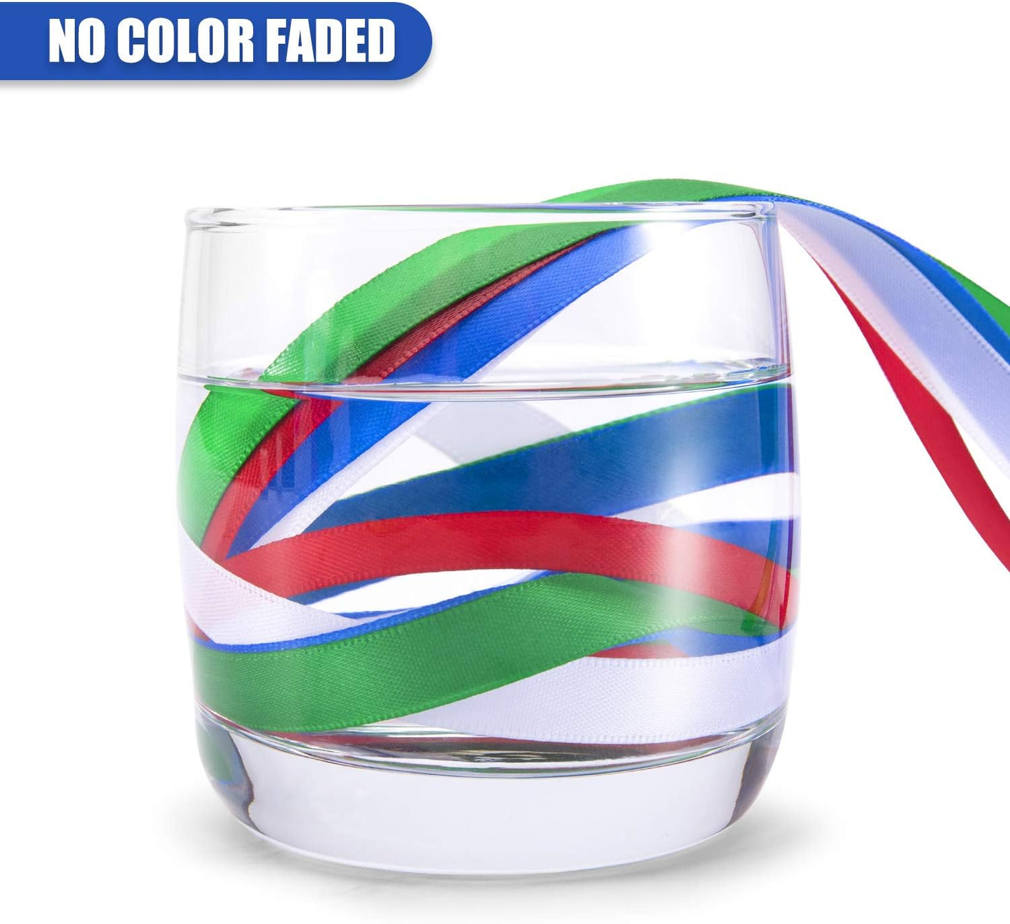 Humphrey's Craft 1-1/2 Inch Fern Green Double Faced Satin Ribbon - 25 Yards Variety of Color for Crafts Gift Wrapping Bows Bouquet Decoration Sewing Christmas Tree Wedding Invitation Card.