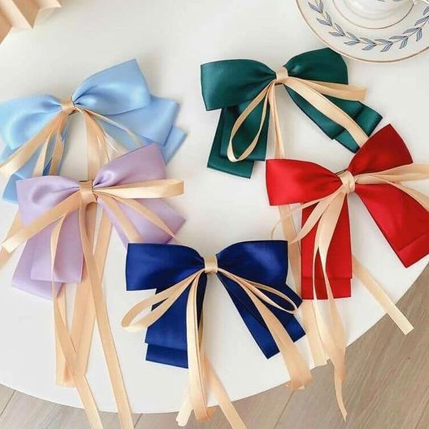 1/4" X 100 Yards Old Gold Satin Thin Ribbon Solid Color Double Faced Ribbons Perfect for Crafts Wedding Decor Bow Making Arts Sewing and More