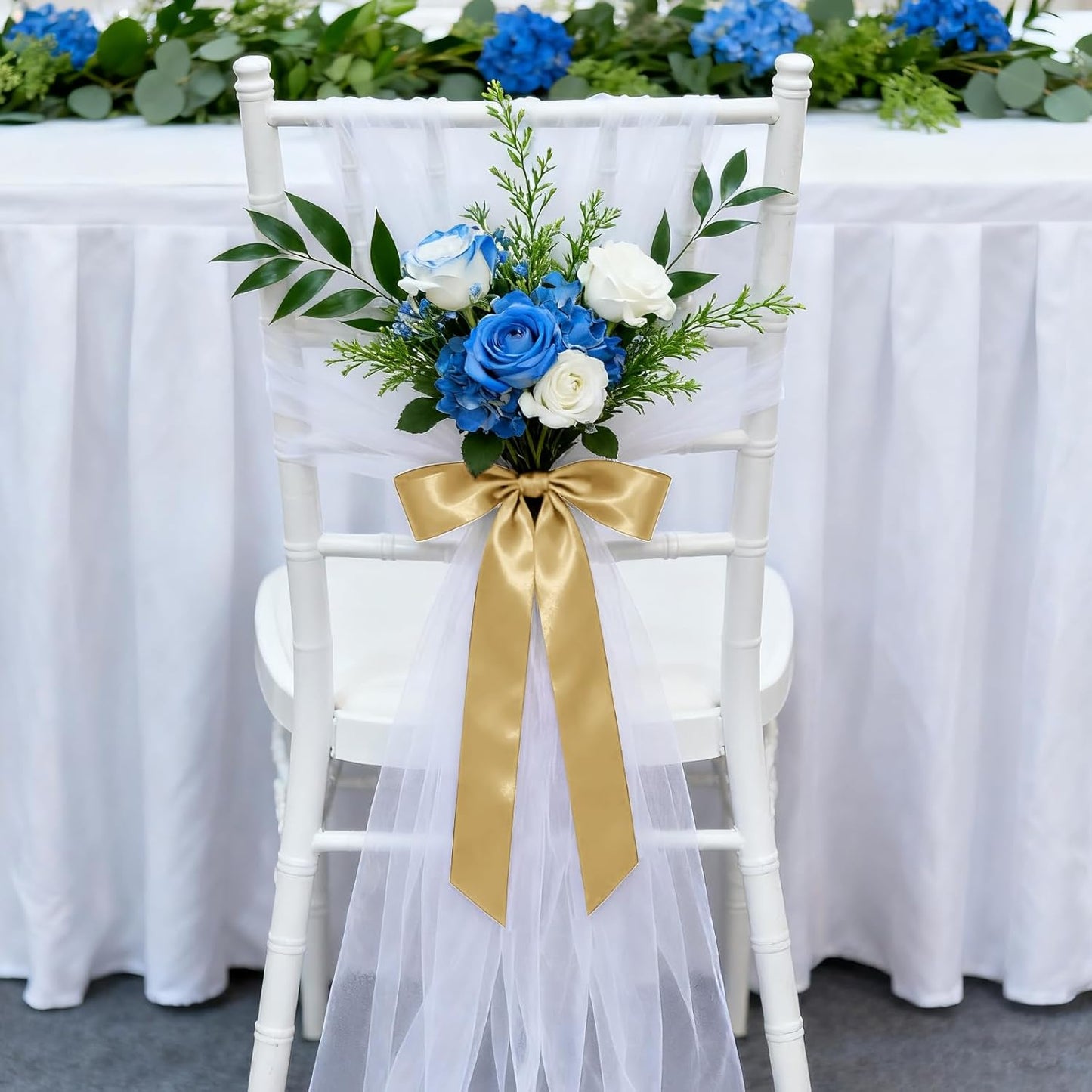 1-1/2 Inch 100 Yards Satin Ribbon Light Gold, Solid Color Fabric Ribbon for Gift Wrapping, Wedding, Polyester Gift Ribbon for Birthday Party Decoration, Craft, Hair, Floral, Sewing