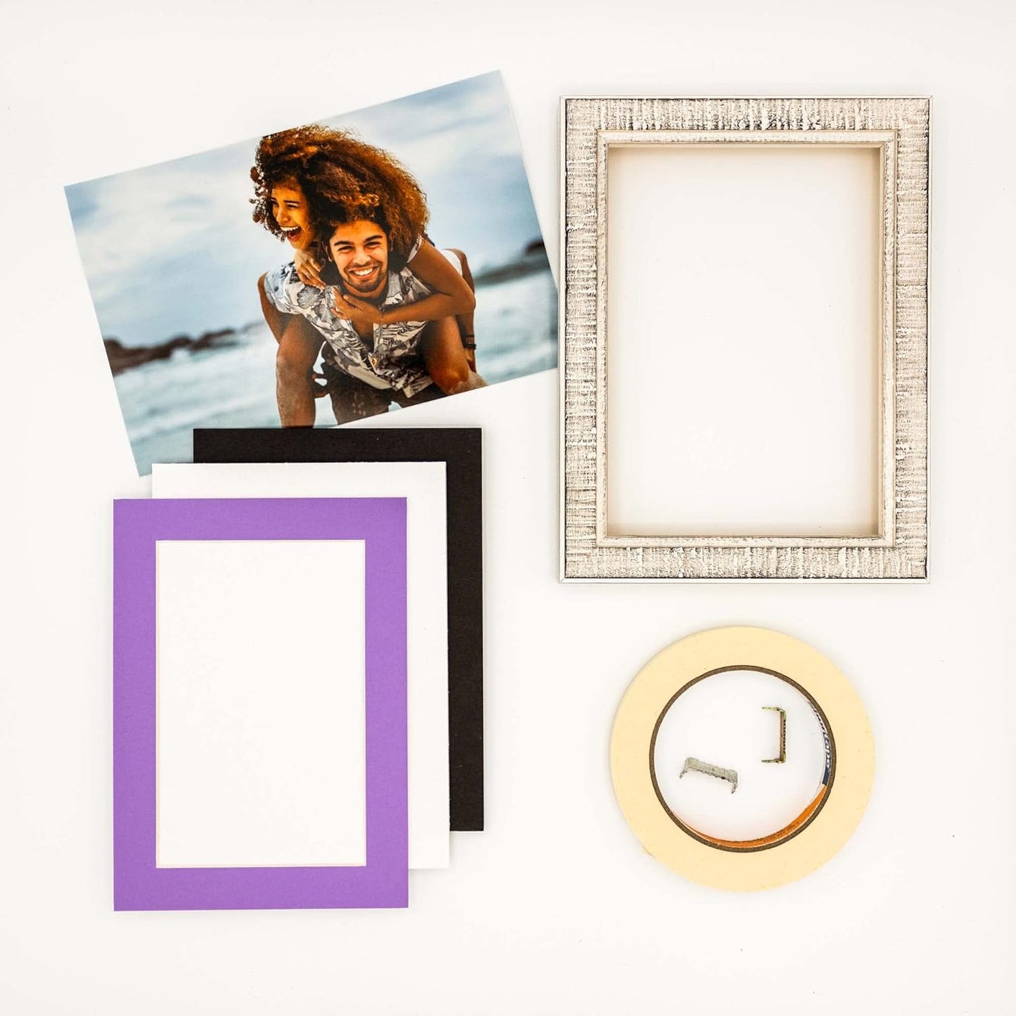 11x14 Mat for 8.5x11 Photo - Precut Light Purple Picture Matboard for Frames 11 x 14 Inches - Bevel Cut to Display Art 8.5 x 11 Inches - Acid Free Pack of 100 MATS with Backing Boards & Clear Bags