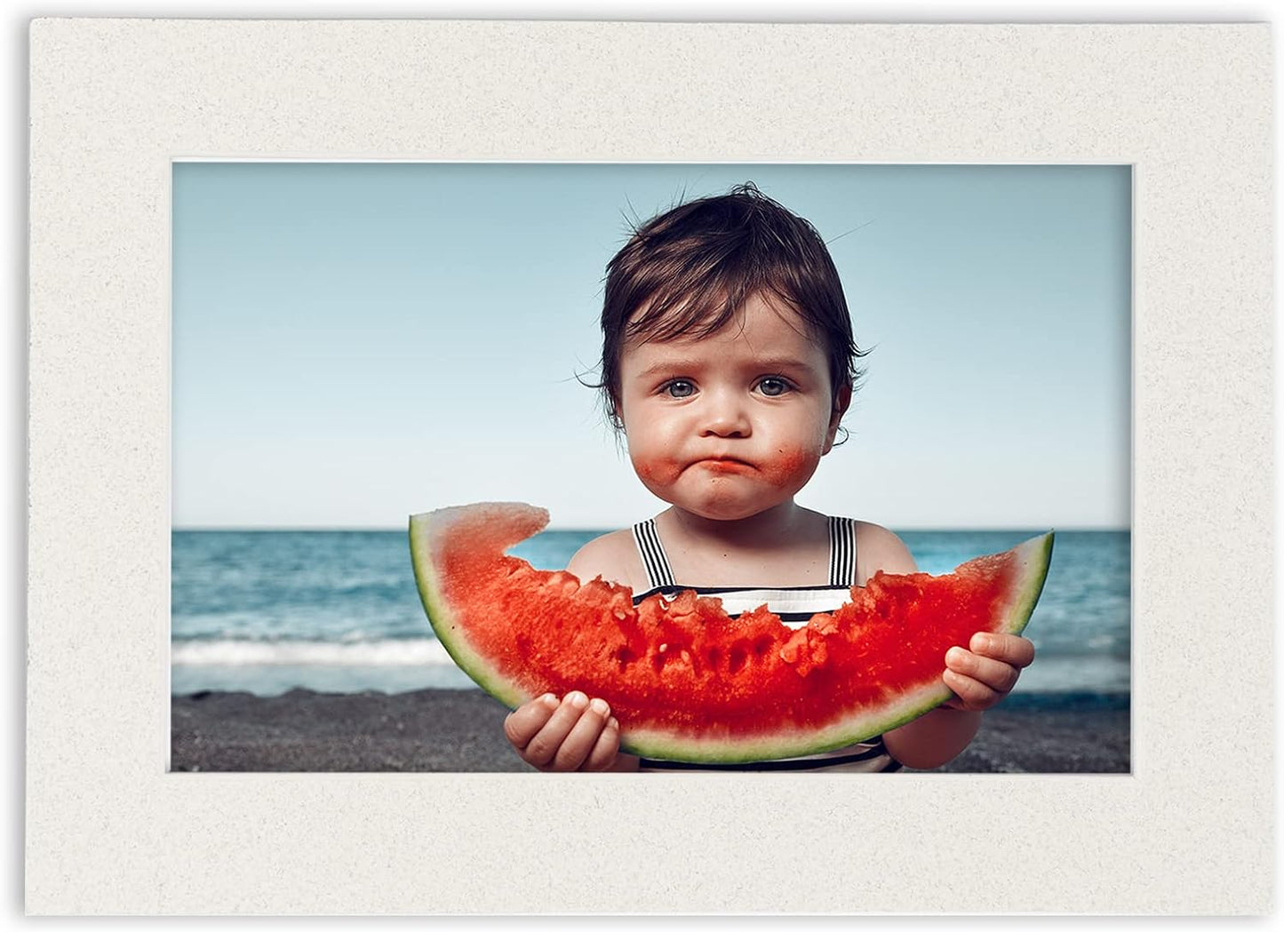 11x14 Mat Bevel Cut for 8.5x11 Photos - Acid Free Oyster Shell White Precut Matboard With Backing Board and Crystal Clear, Self Seal Mat Bag - For Pictures, Framing - 4-ply Thickness