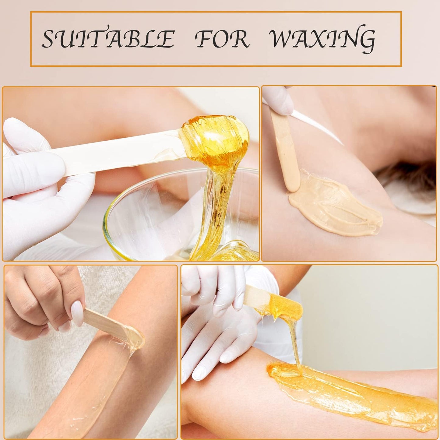 100 Piece Large Jumbo Wooden Craft Sticks (6" x 3/4"), Premium Natural Organic Wood for Waxing, Craft Project, Tongue Depressor, Popsicle, Ice Cream Stick,Woodcraft, Paint Stirrer and Art - Apremont