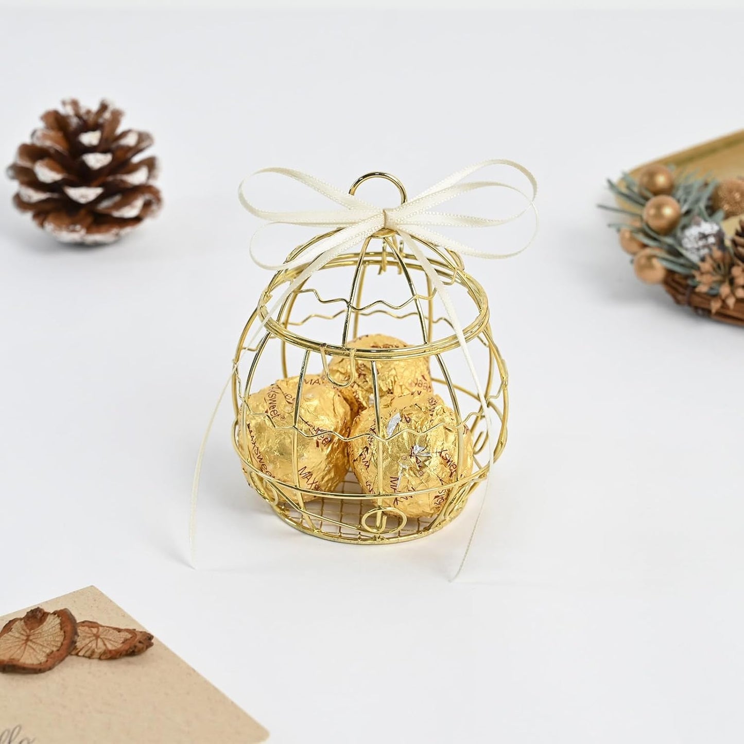 1/8 Inch X 100 Yards Ivory Satin Thin Ribbon Solid Color Double Faced Ribbons Perfect for Crafts Wedding Decor Bow Making Arts Sewing and More