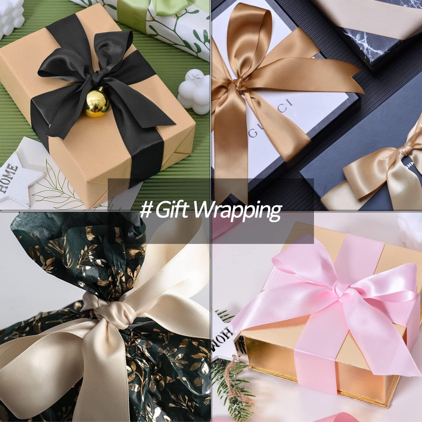 1-1/2" Wide x 100 Yards Single Faced Navy Blue Satin Ribbon, Royal Blue Ribbon Use for Bows Bouquet, Gift Wrapping, Wedding, Floral Arrangement (Navy Blue)