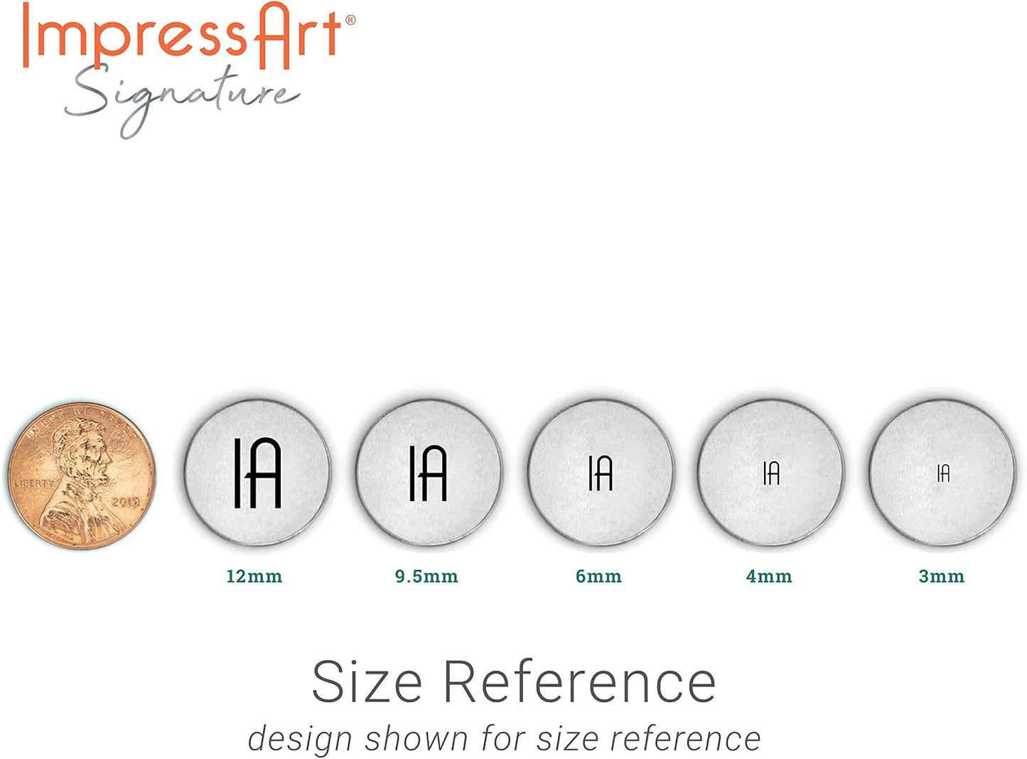 ImpressArt - Star Design Metal Stamp, Jewelry Making for Metalsmiths Tools, DIY Arts & Crafts Lovers (2.5mm)