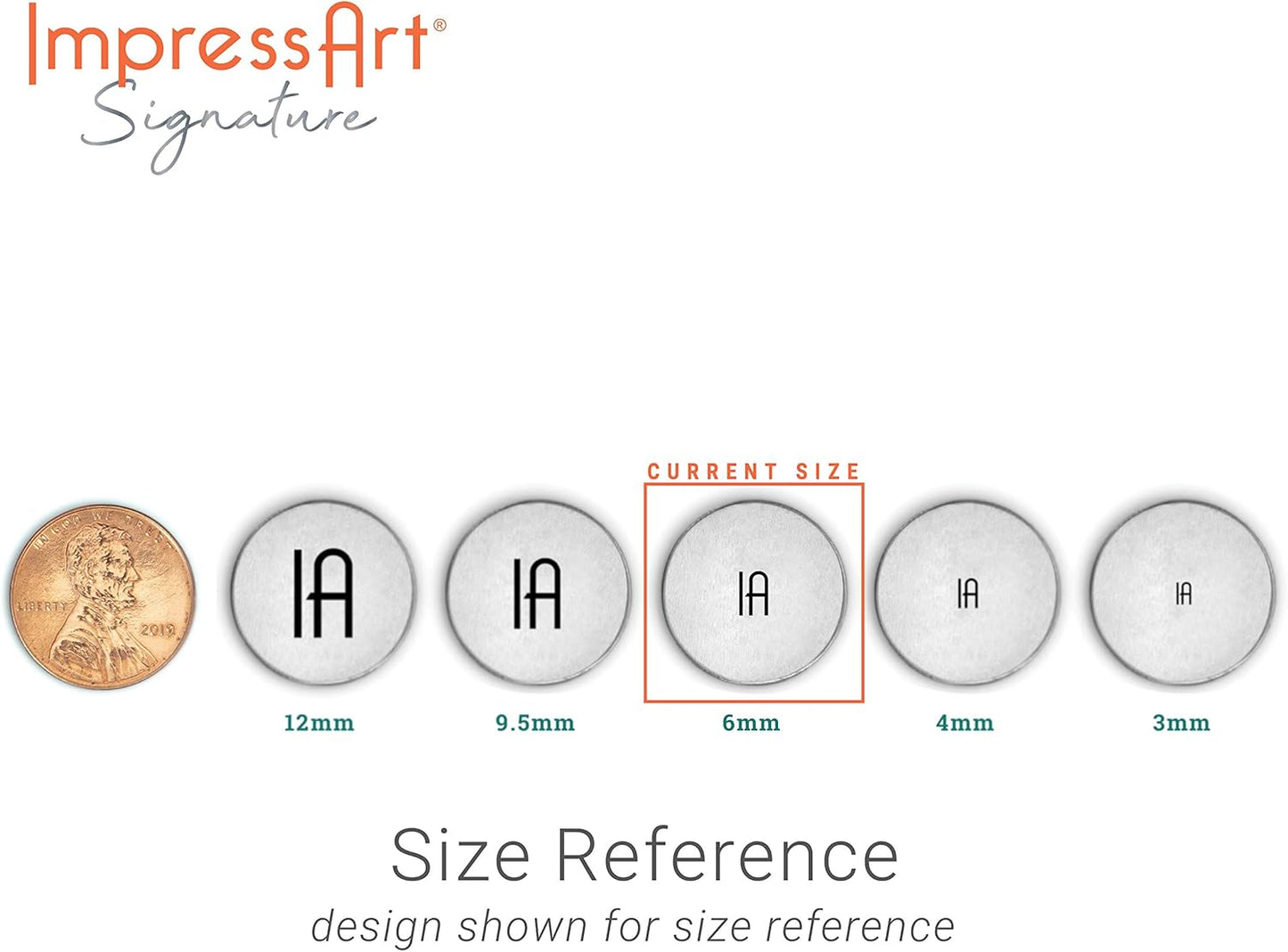 ImpressArt - Wave Steel Punch, Metal Stamping Tools for Custom Jewelry Making & Art Projects (6mm)