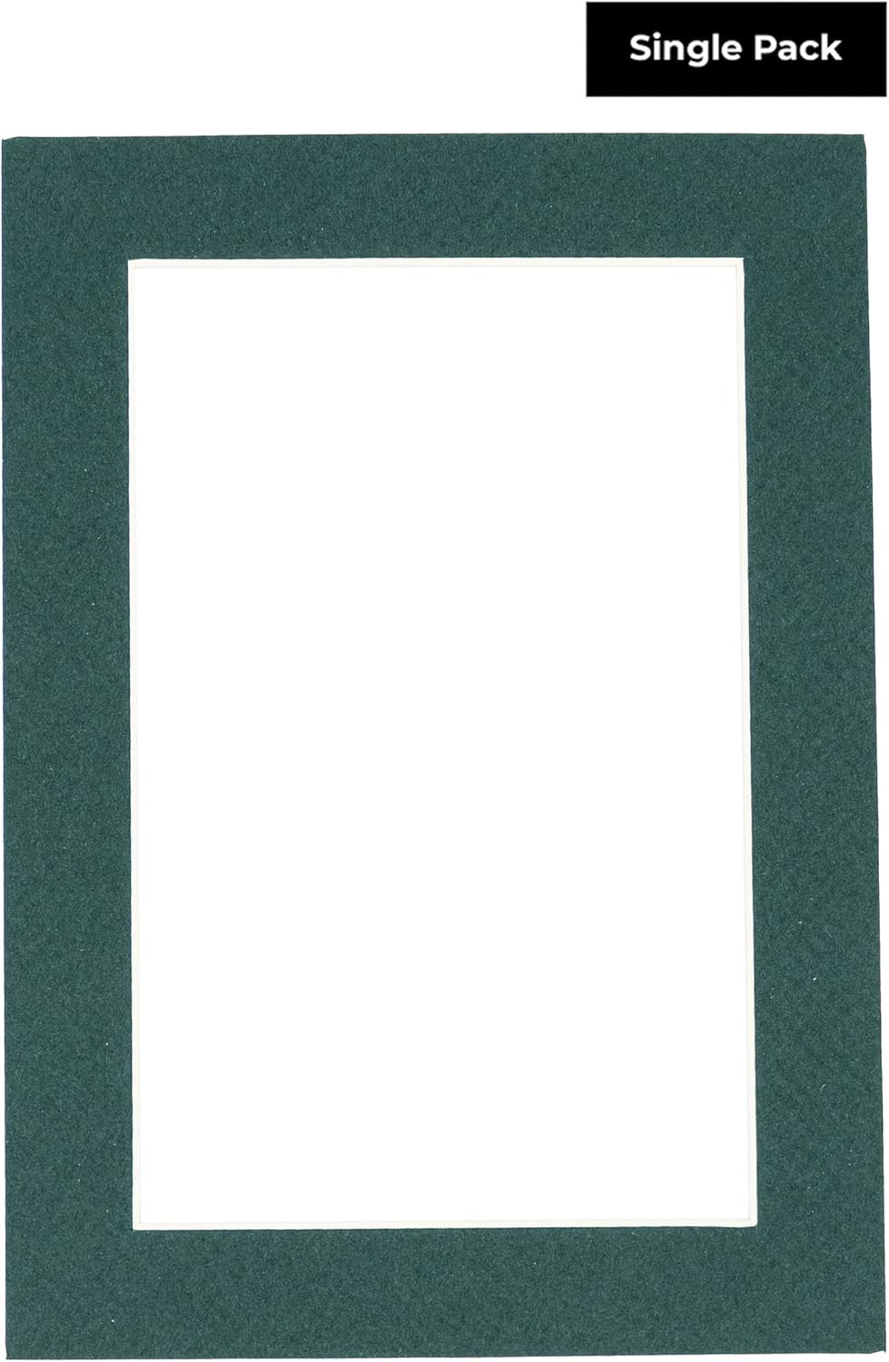 11x14 Mat Bevel Cut for 8.5x11 Photos - Acid Free Forest Green Precut Matboard - For Pictures, Photos, Framing - 4-ply Thickness