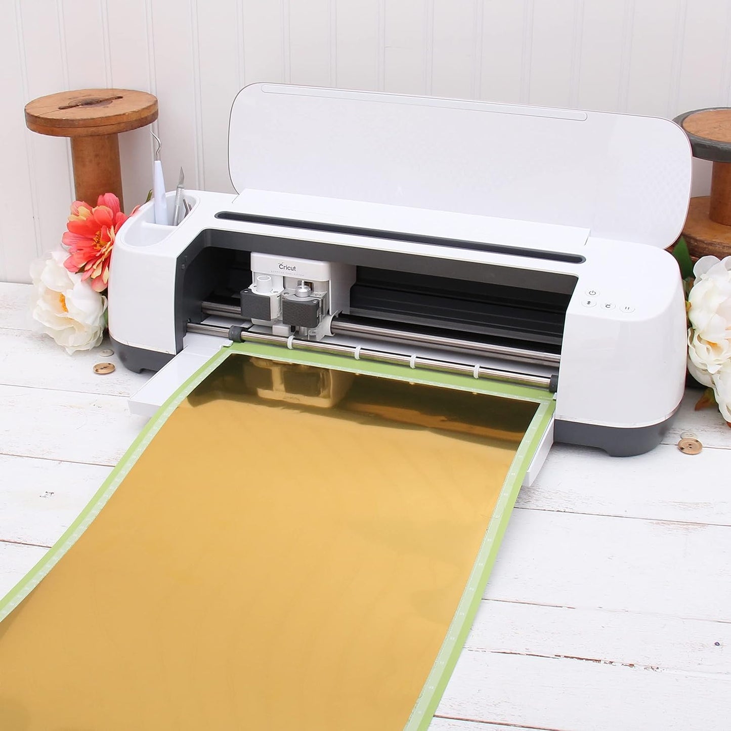 10 Yard x 20" Wide Threadart Galaxy Rainbow Heat Transfer Vinyl Film | Compatible with Venture Explore and Maker, Silhouette Cameo, & Large Format Cutters