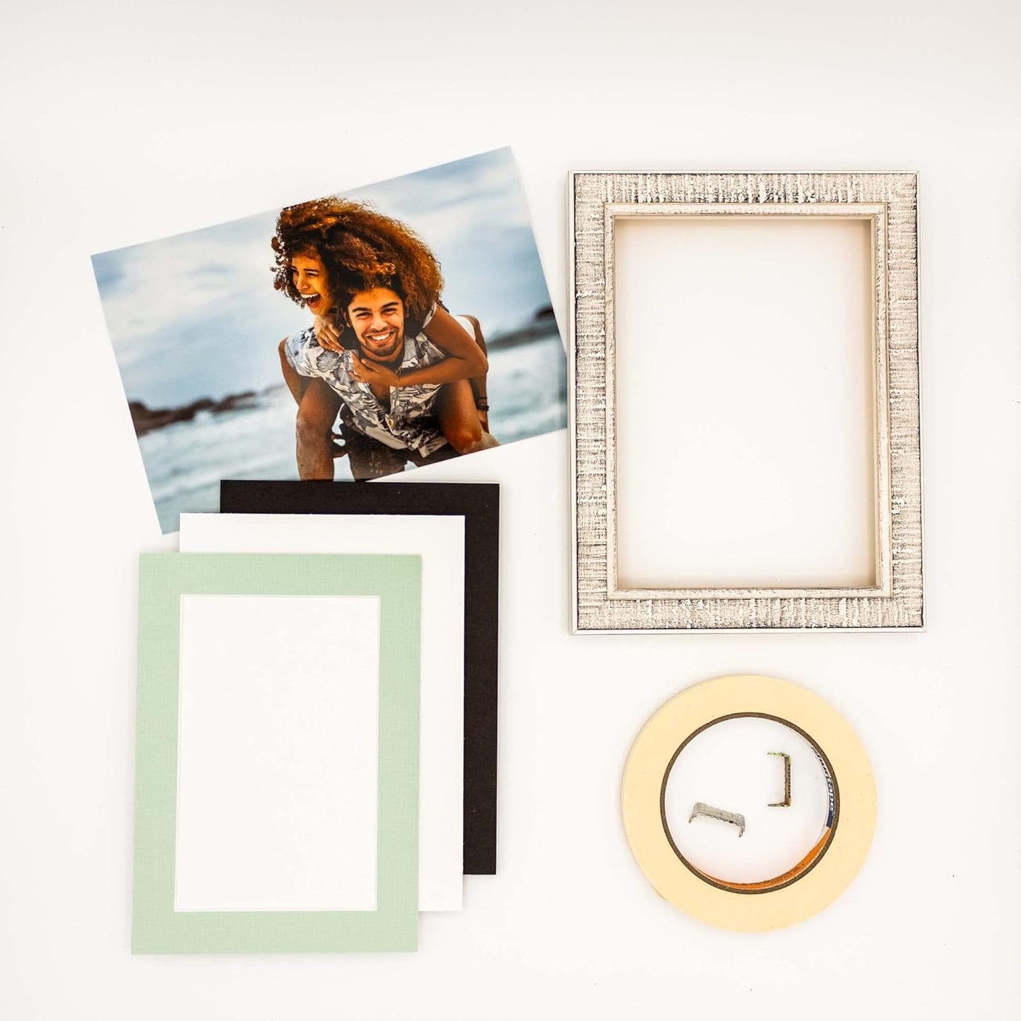 11x14 Mat for 8.5x11 Photo - Precut Honeydew Green Picture Matboard for Frames 11 x 14 Inches - Bevel Cut to Display Art 8.5 x 11 Inches - Acid Free Pack of 100 MATS with Backing Boards & Clear Bags