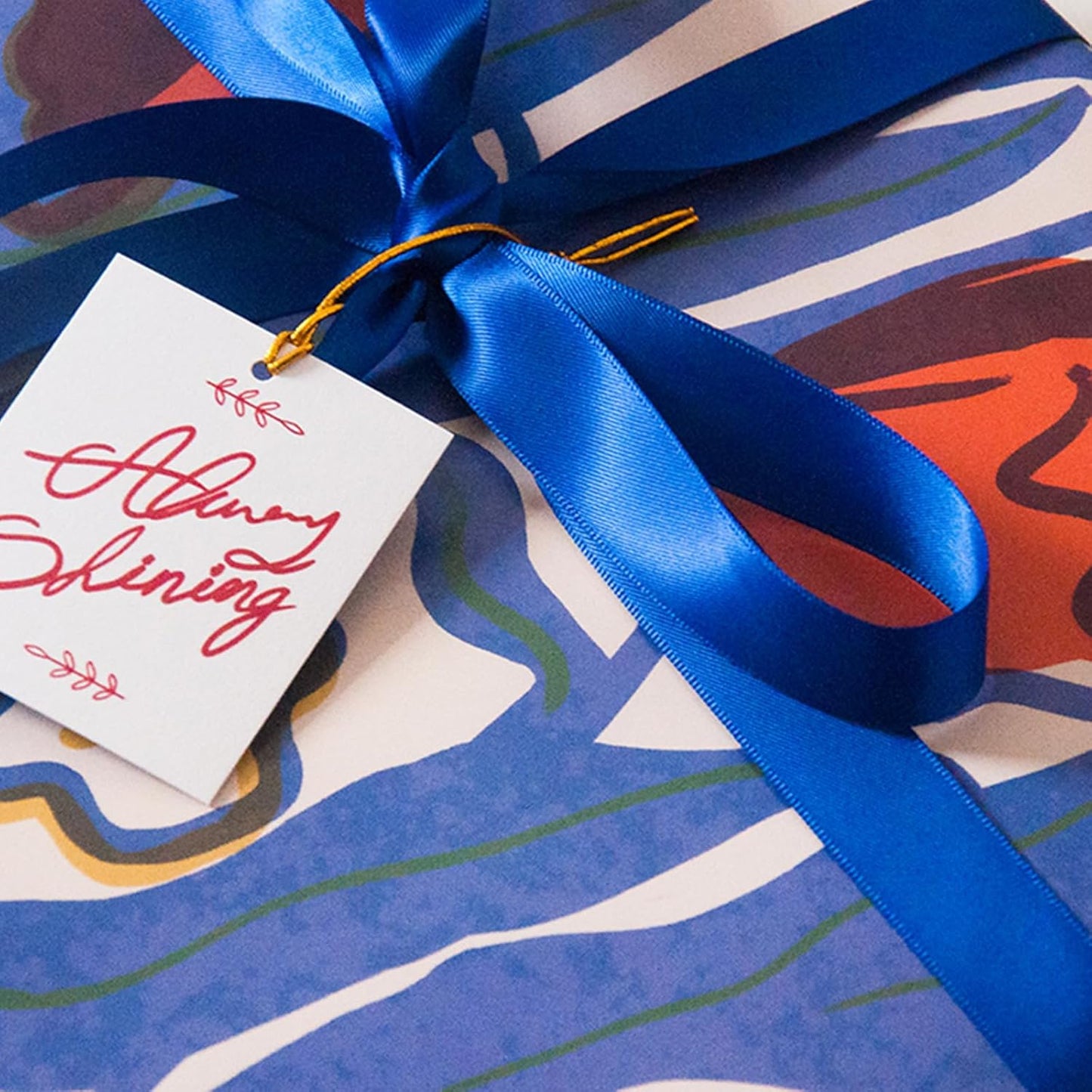 1" x 100 Yards Royal Blue Polyester Satin Ribbon Single Faced Bulk Fabric Ribbons for Gift Wrapping, Crafting, Bows Making, Flower Bouquet, Wedding, Home Decor