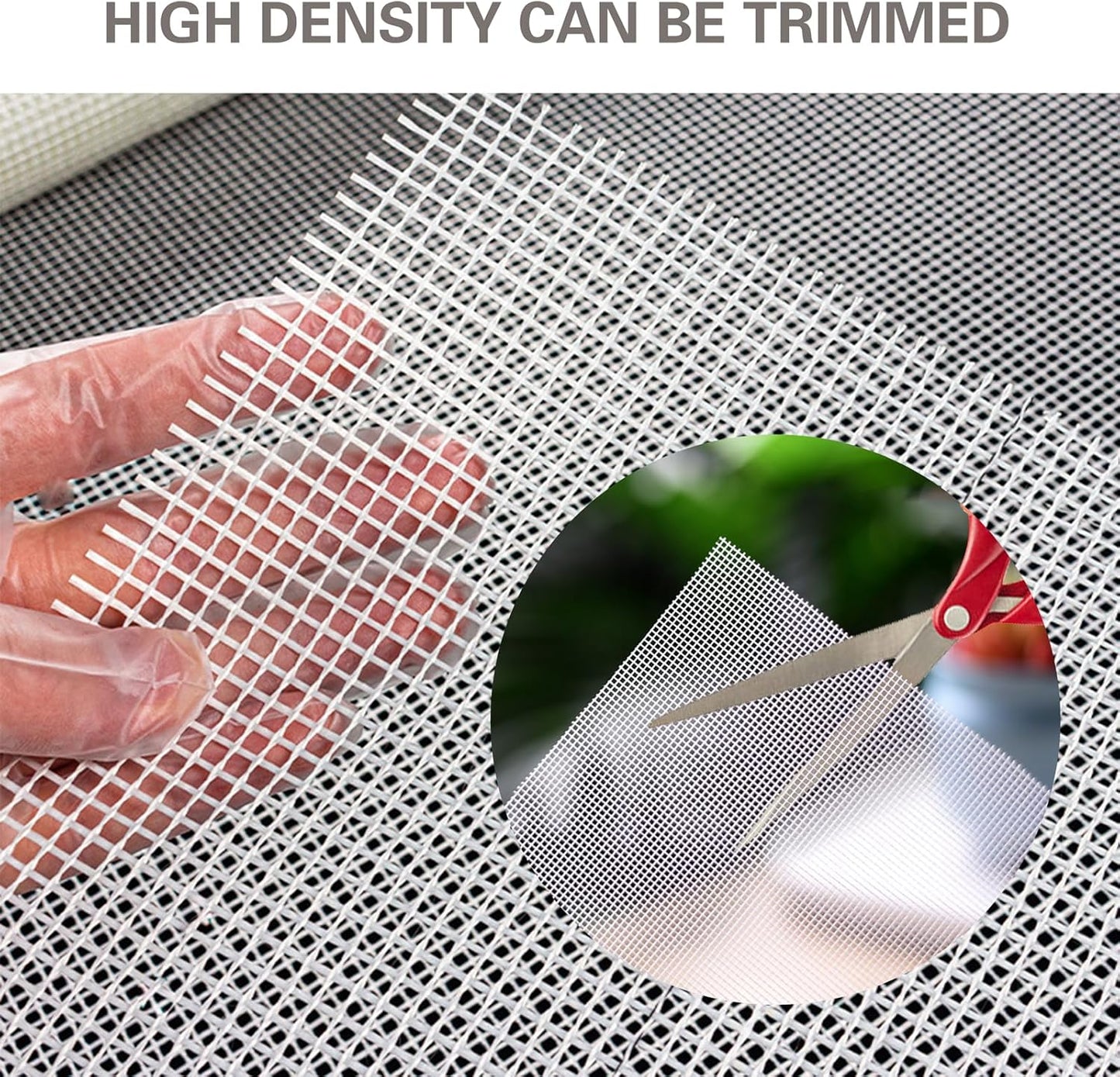 10 Sheets 12'' x 12'' Mosaic Mesh for Mounted Tile Fiberglass Mesh Backing, (Non Sticky)