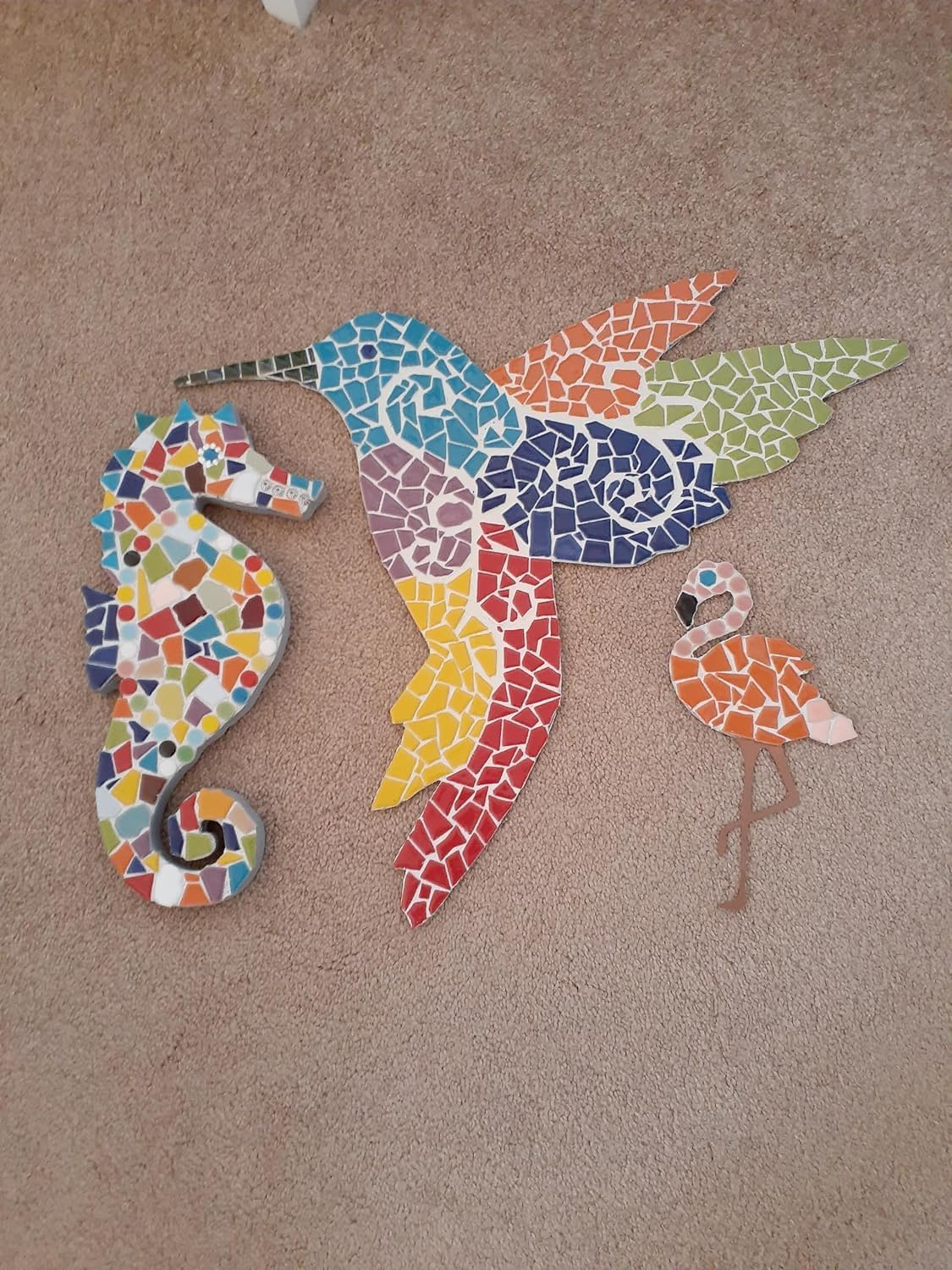 0.78"-1.57" Irregular Ceramics Mosaic Tiles,1.1LB Mosaic Pieces Stones for Home Decoration DIY Craft Plates Flowerpots Vases Cups Mosaic Making Supplies (Red)