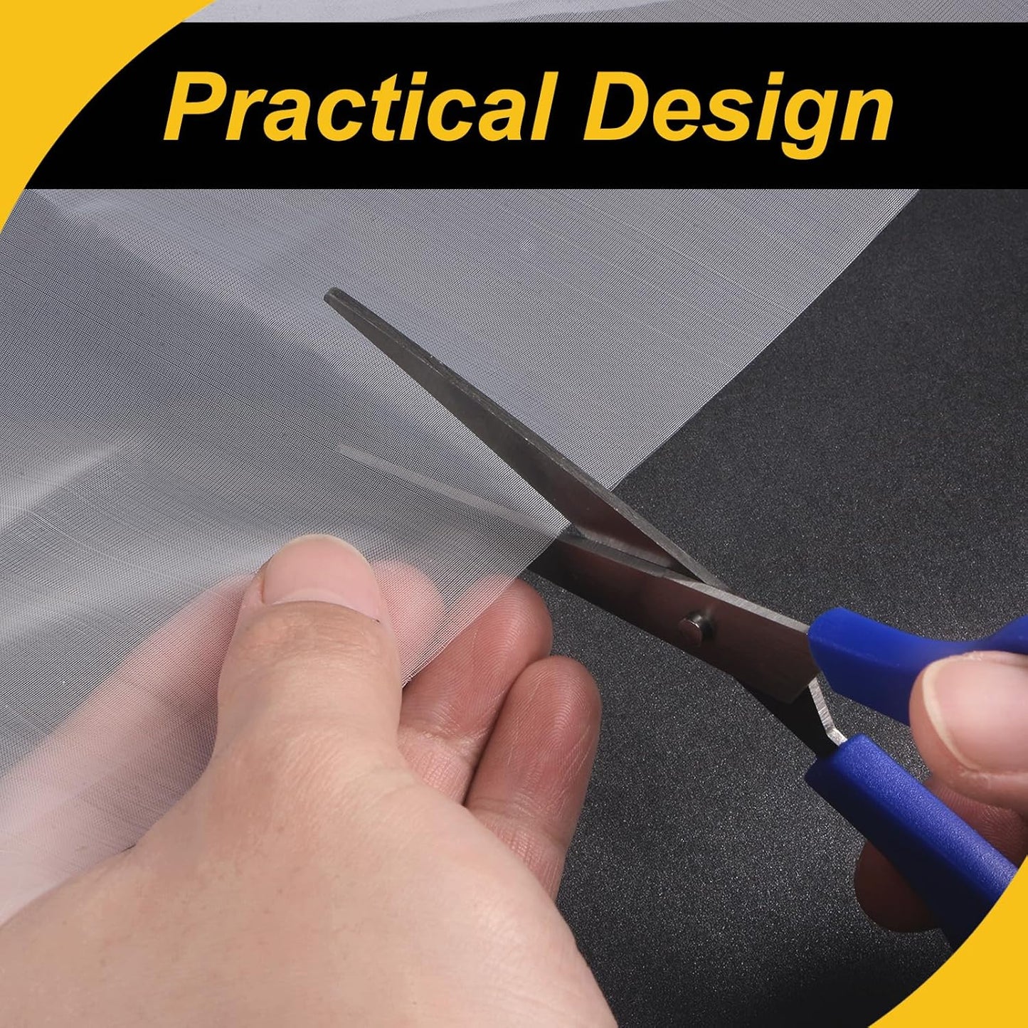 100 Mesh Paint Nylon Mesh Filter Woven Net Sheet Filter Cloth (39"x39")