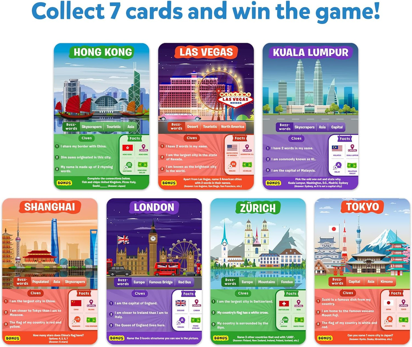 Skillmatics Guess in 10 Cities Around The World, Educational Travel Toys for Boys, Girls, and Kids Who Love Card Games, Board Games, Geography and History, Gifts for Ages 8, 9, 10 and Up