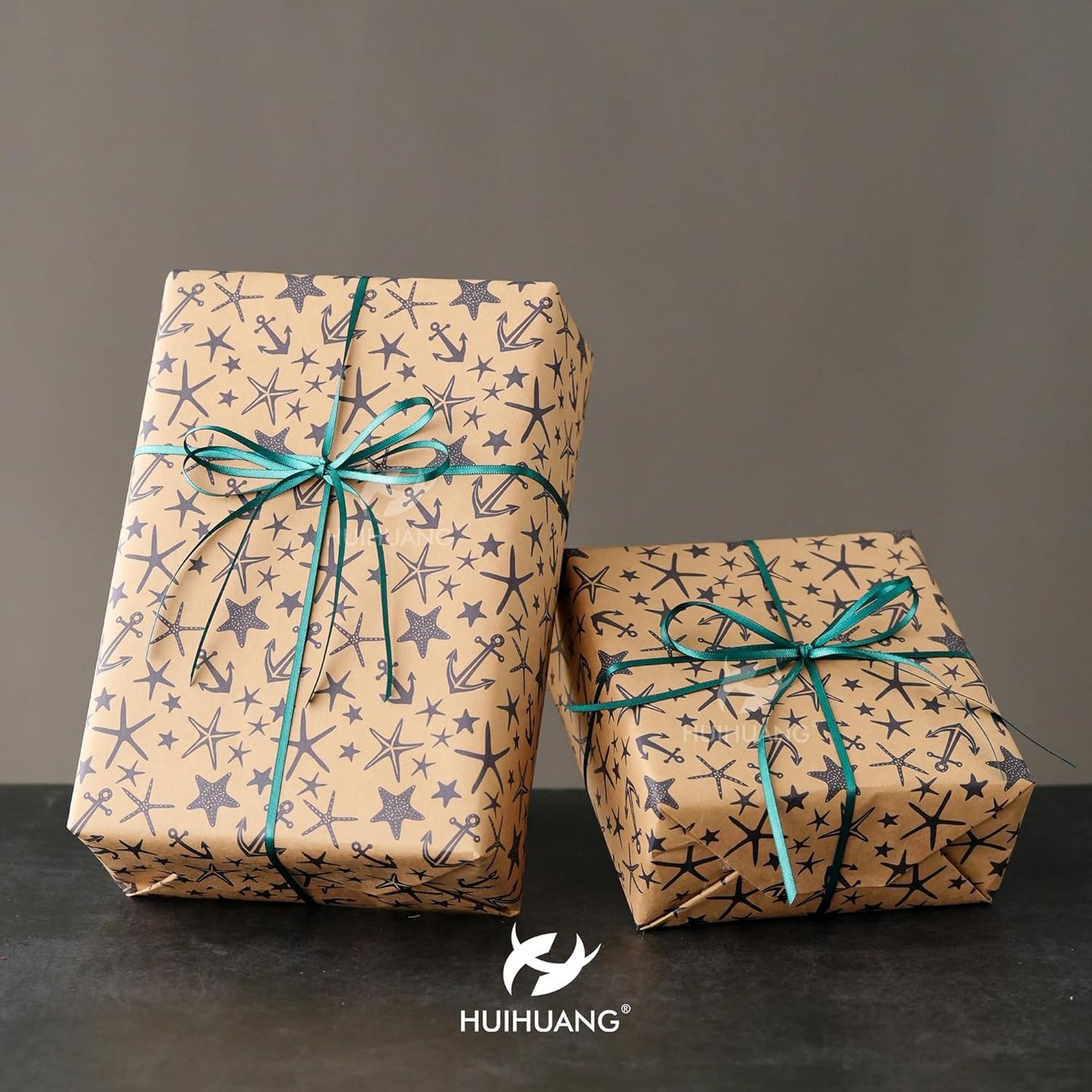 HUIHUANG Teal Green 1/8" Solid Color Thin Satin Ribbon 1/8 inch x 100 Yards for Crafts, Thin Green Ribbon for Gift Tags, Invitation Card, Gift Wrapping, Holiday Party Decor, Christmas Ornaments