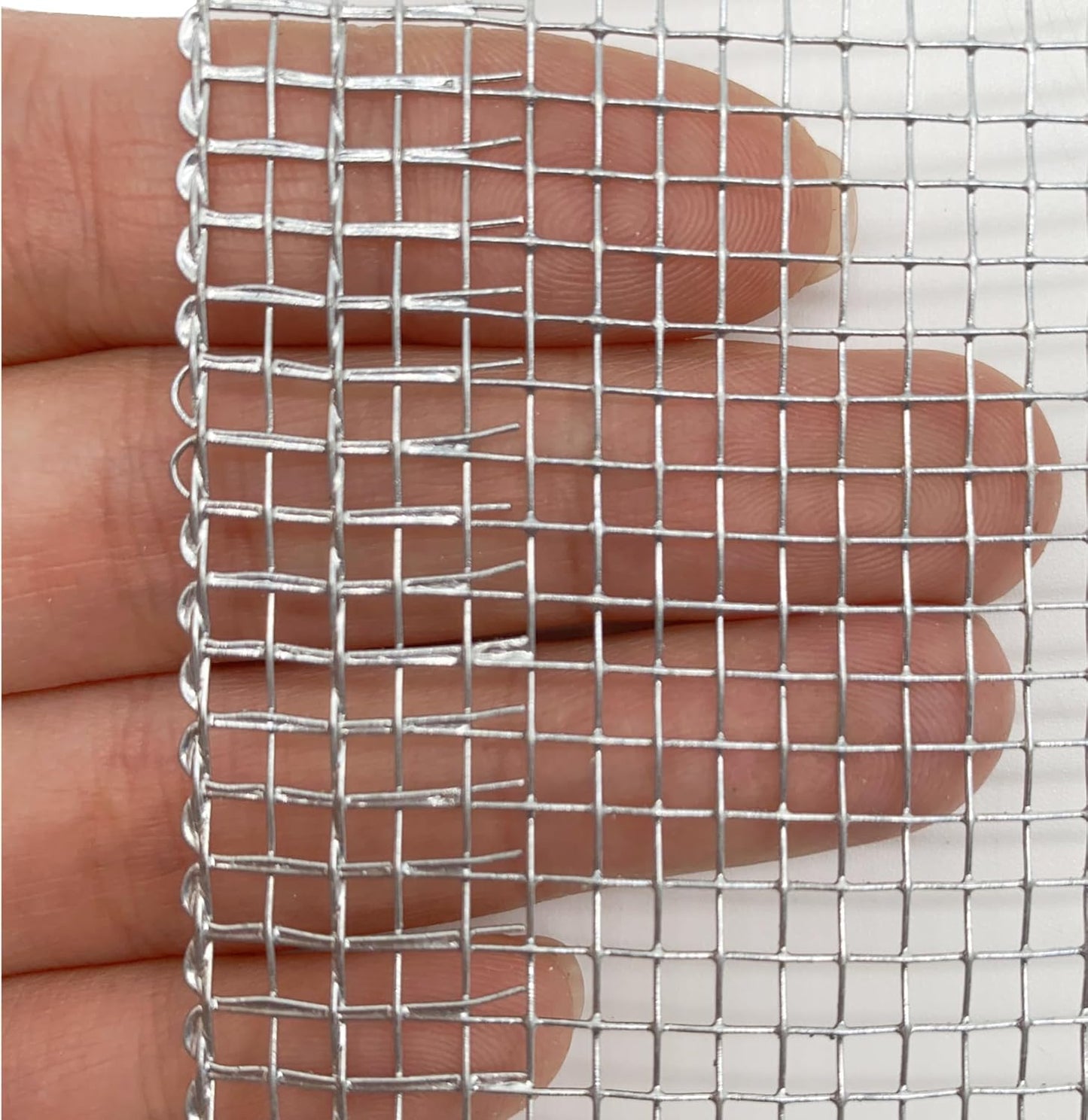 1/8 inch Galvanized Hardware Cloth Wire Mesh Screen Roll (24in x 20ft)