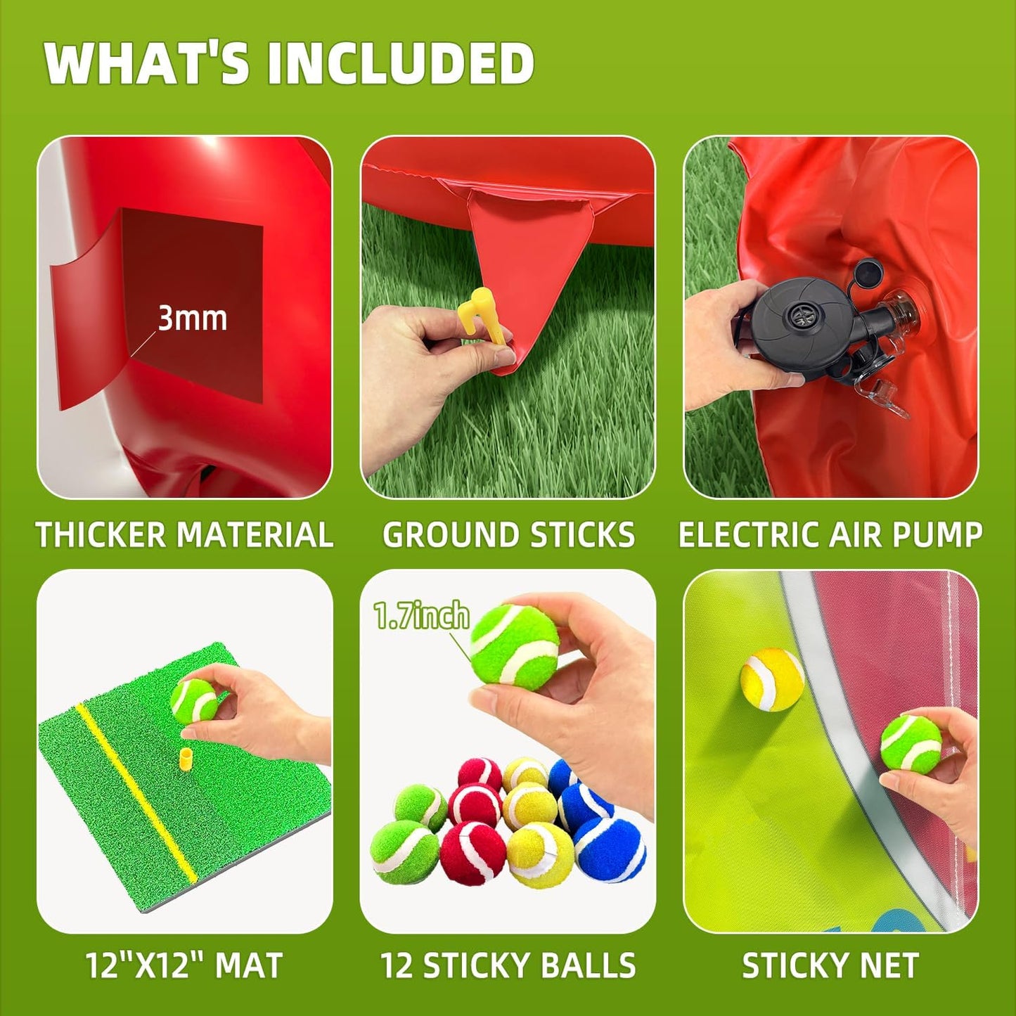 Inflatable Golf Game Set, Outdoor & Beach Golf, Party Darts and Indoor Darts for Backyard, Camping & Outdoor Parties – Ultimate Sports & Recreation Gear for Family