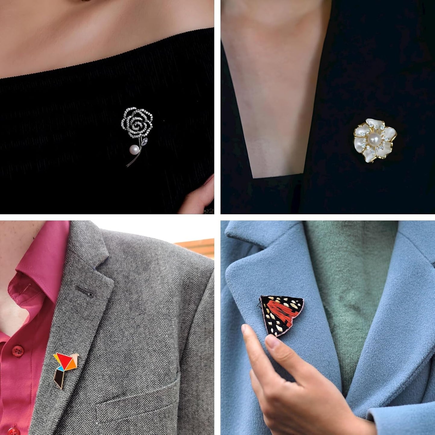 10 PCS Pin Backs, Pins for Backpacks, Pin Backs Locking, Pin Lock, Metal Pin Locks Back for Enamel Pins (10)