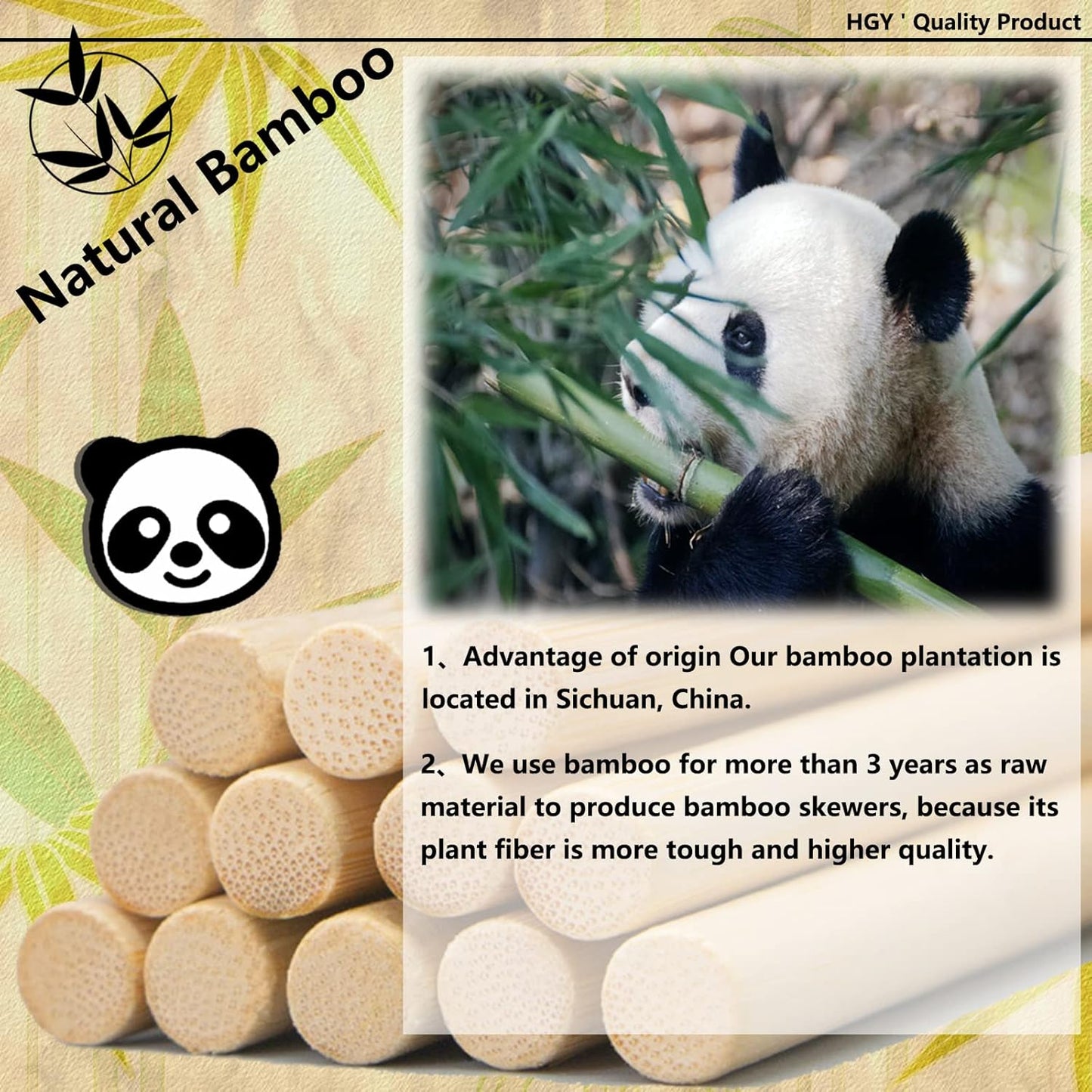 1 x 24 Inch 2 PCS Dowel Rods Wood Sticks Wooden Dowel Rods Unfinished Bamboo Sticks - for Crafts,Home Decor, Model Making and DIYers