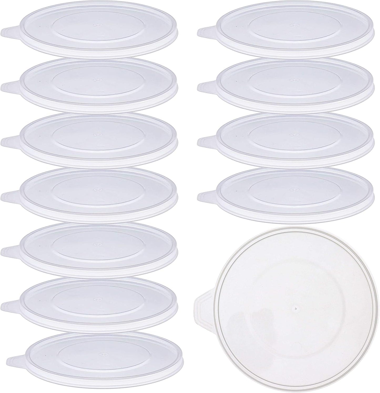Pouring Masters 12-Pack Mixing Cup Lids for 40 Oz (1200ml) Graduated Plastic Measuring Cup Lids - Storage Seal Top for Pouring Masters Automotive Paint Mixing Cups, Epoxy Resin, Art Supplies