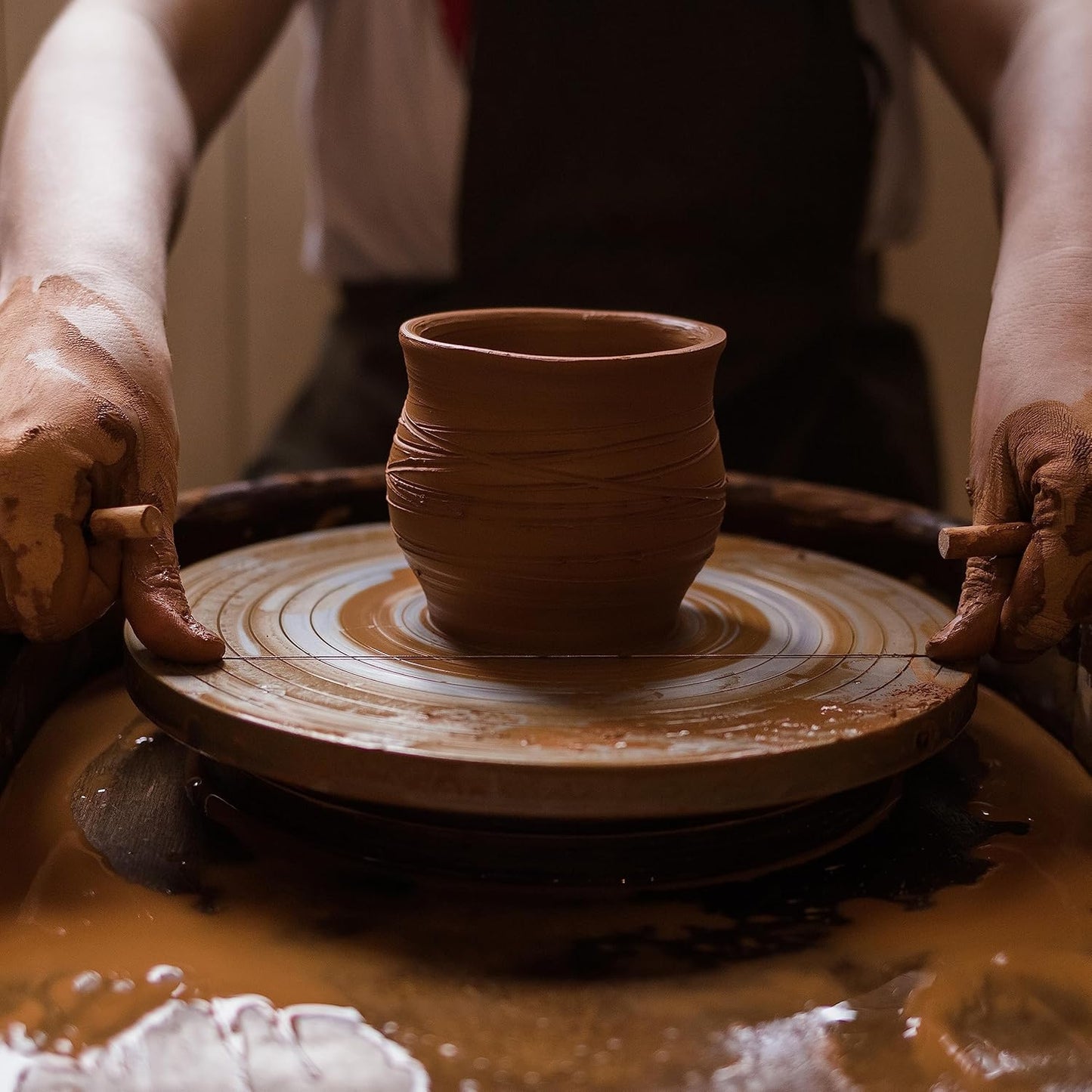 Art Advantage Wire Clay Cutter - Durable Pottery Wire Tool for Clay Cutting, Sculpting, Pottery Craft, Ceramic Arts, Modeling, and DIY Clay Projects